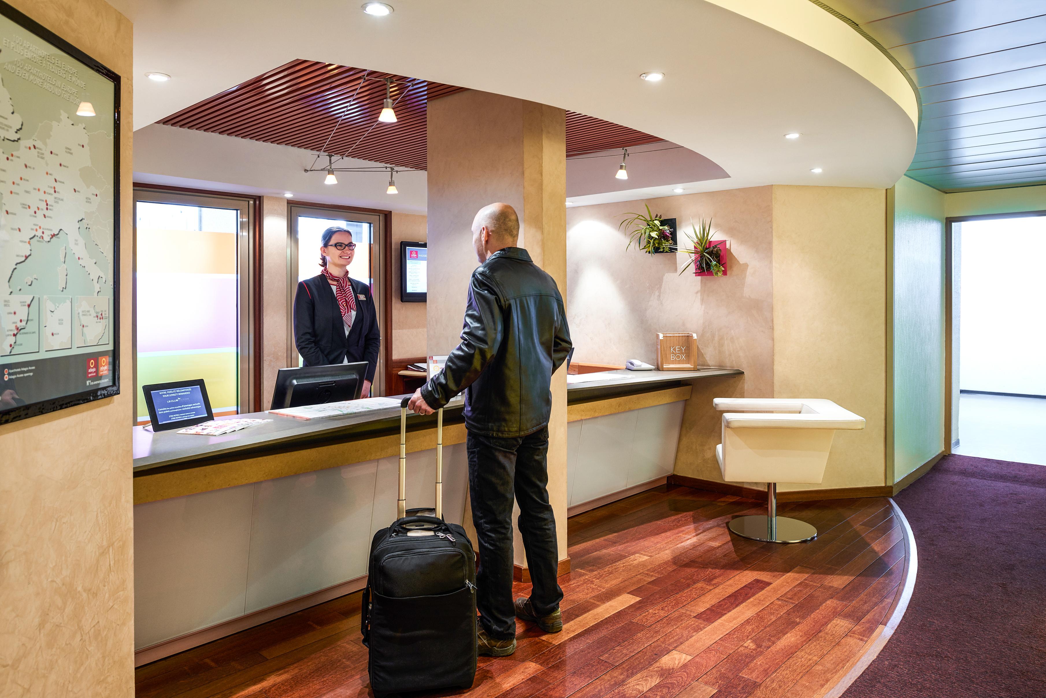 Vista Lobby Aparthotel Adagio Toulouse Centre Ramblas