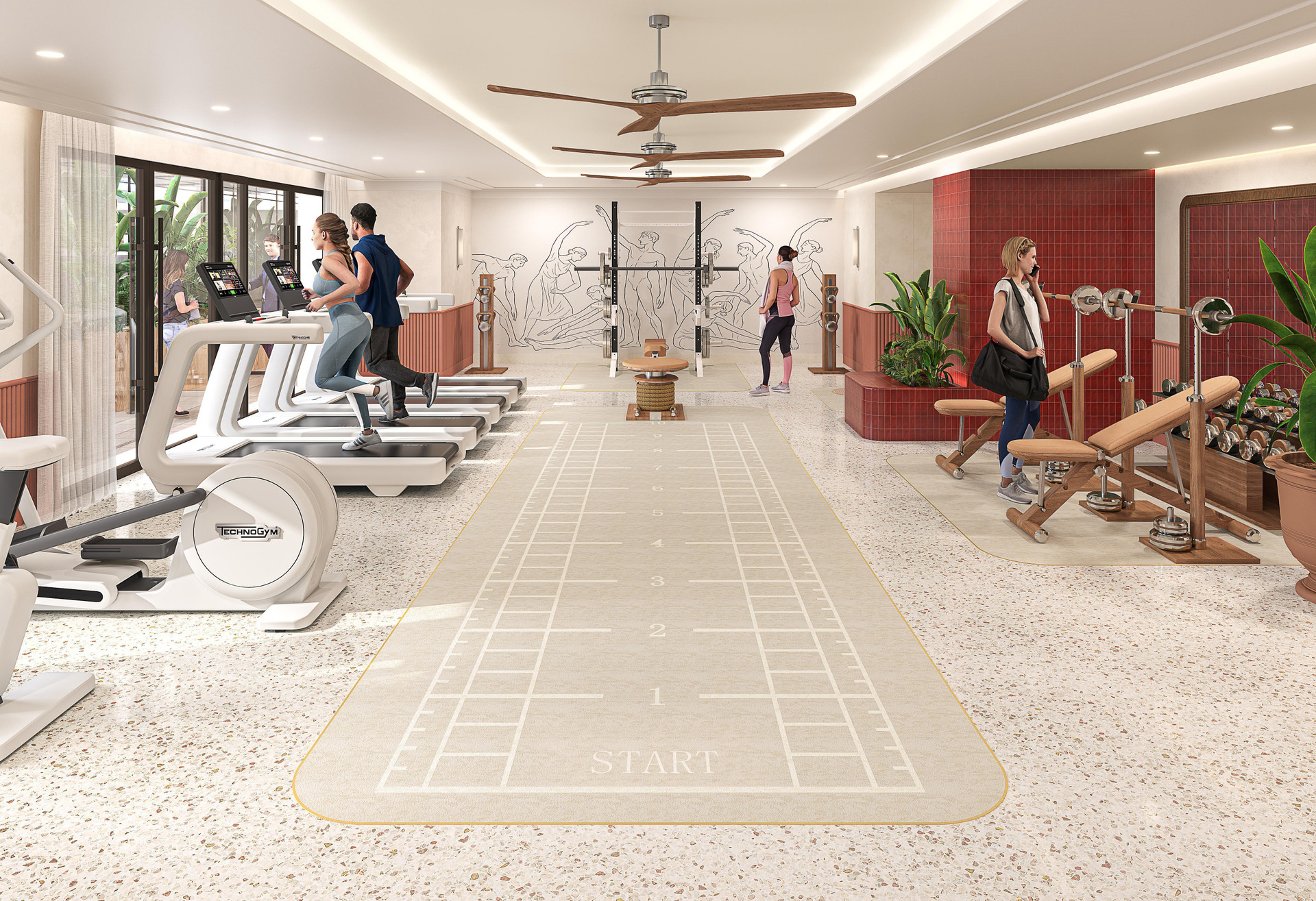 Gimnasio Hôtel Palais de la Méditerranée In The Unbound Collection By Hyatt