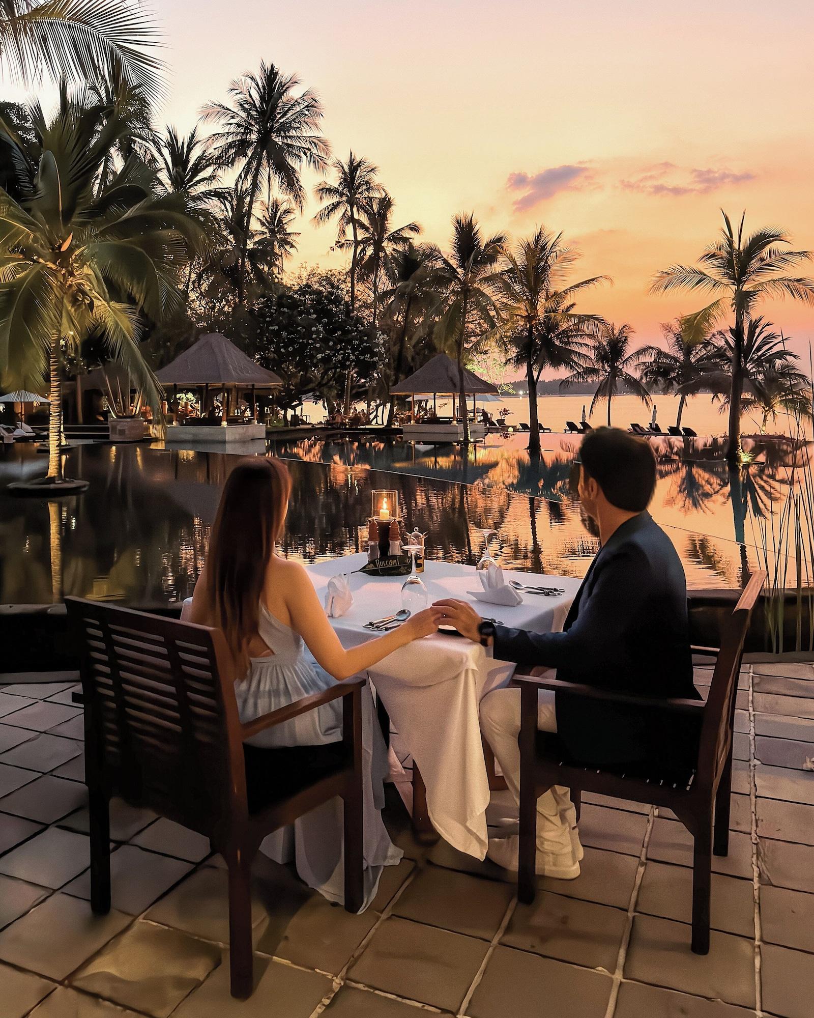 Restaurant The Oberoi Beach Resort, Lombok