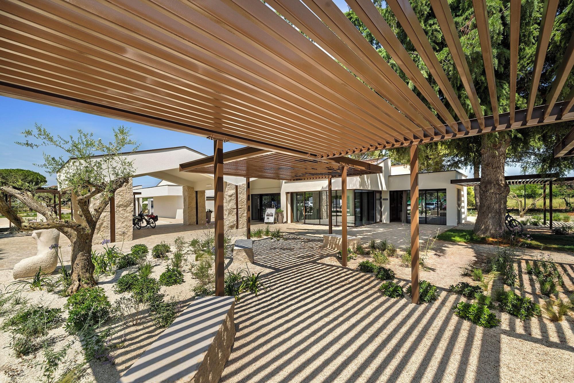 Vista Lobby Maistra Camping Koversada Uncovered Naturist Mobile homes