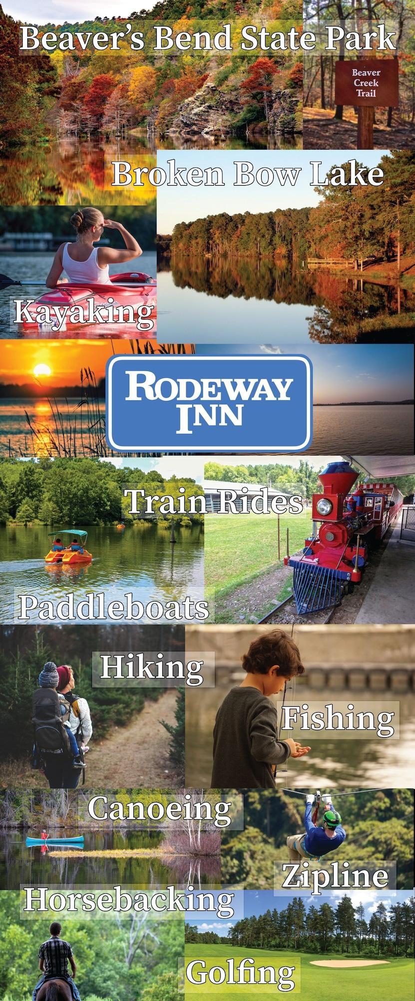 Instalaciones Recreativas Rodeway Inn Broken Bow - Hochatown