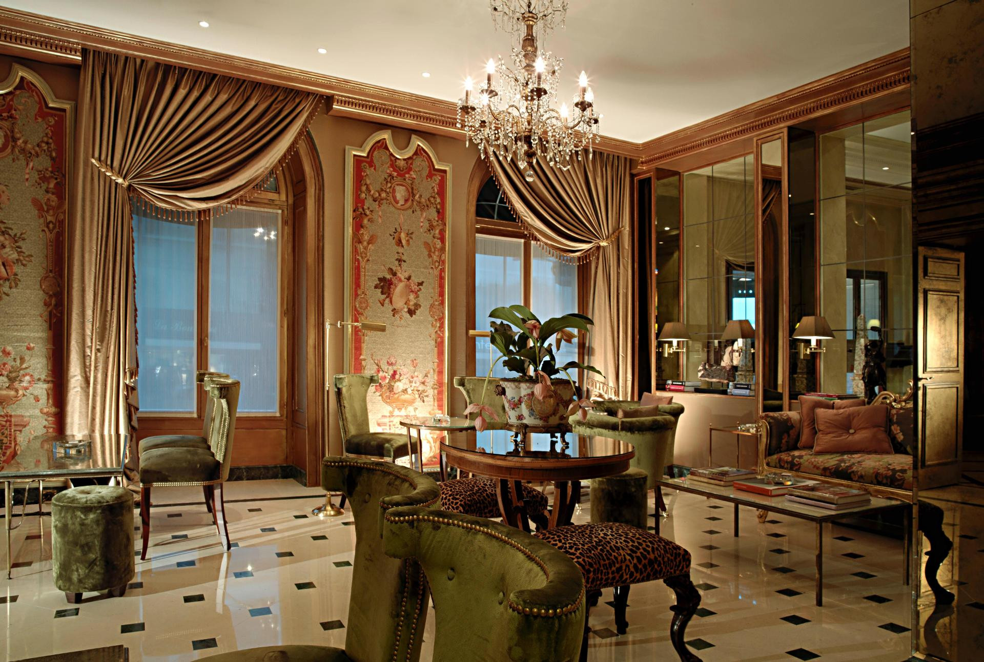 Vista Lobby Hotel d'Angleterre Geneva