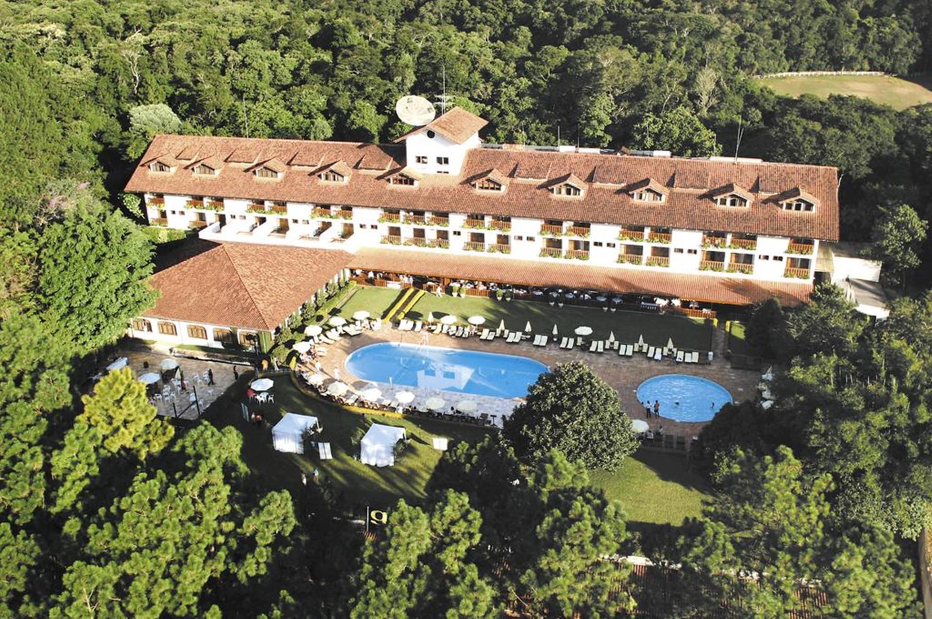 Vista Exterior Hotel Alpino de São Roque