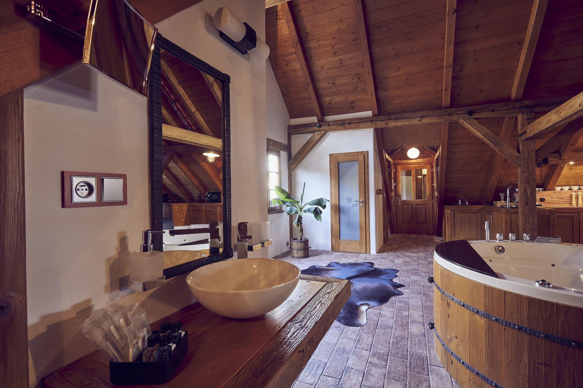 Set de Habitación Krumlov Mill Apartments