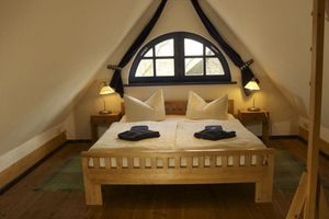 Alquiler Vacacional - Landhaus Stettiner Haff, gorgeous large 5 * timbered house with sauna and fireplace