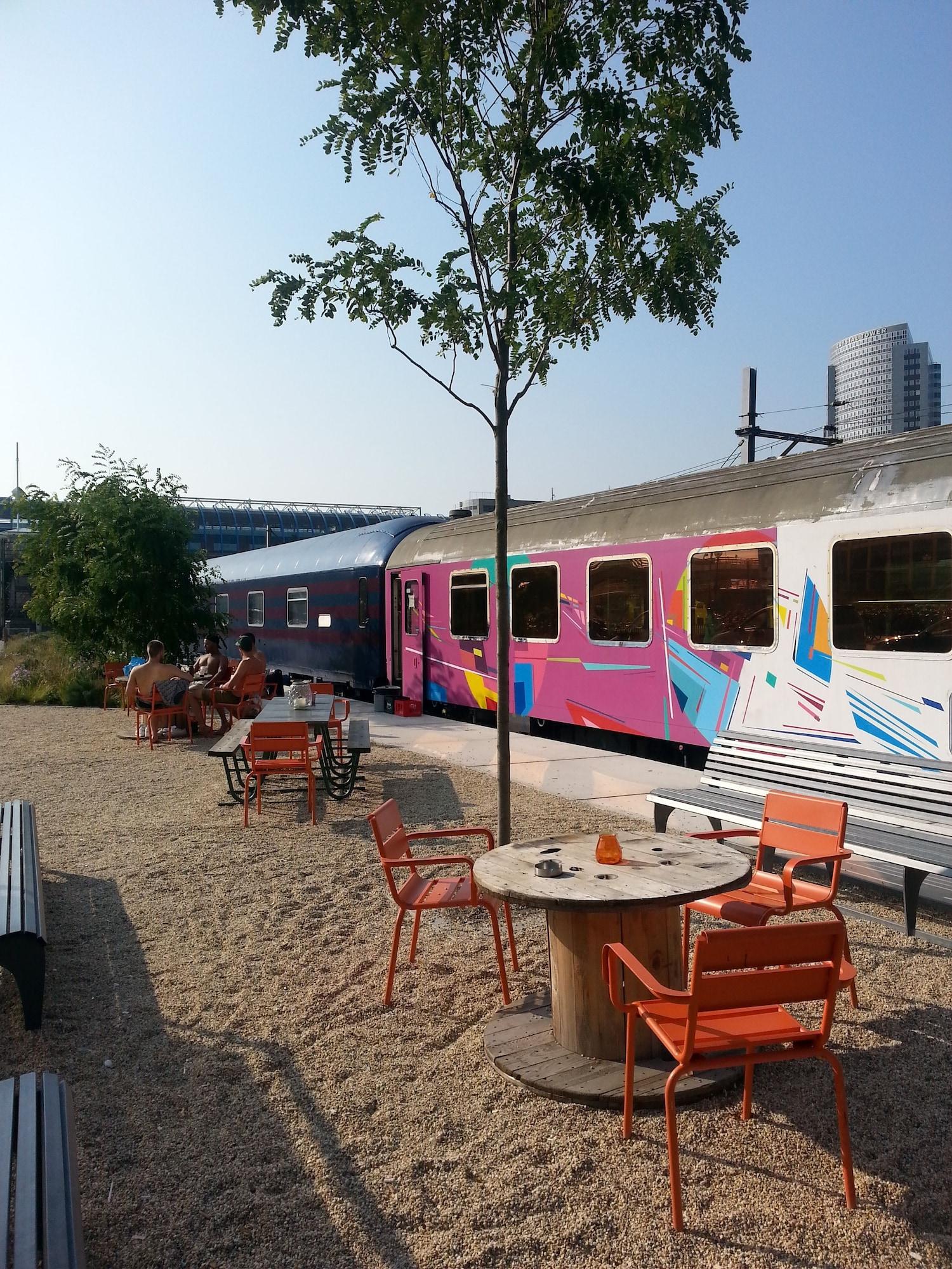 Comodidades del Alojamiento Train Lodge Amsterdam - Hostel