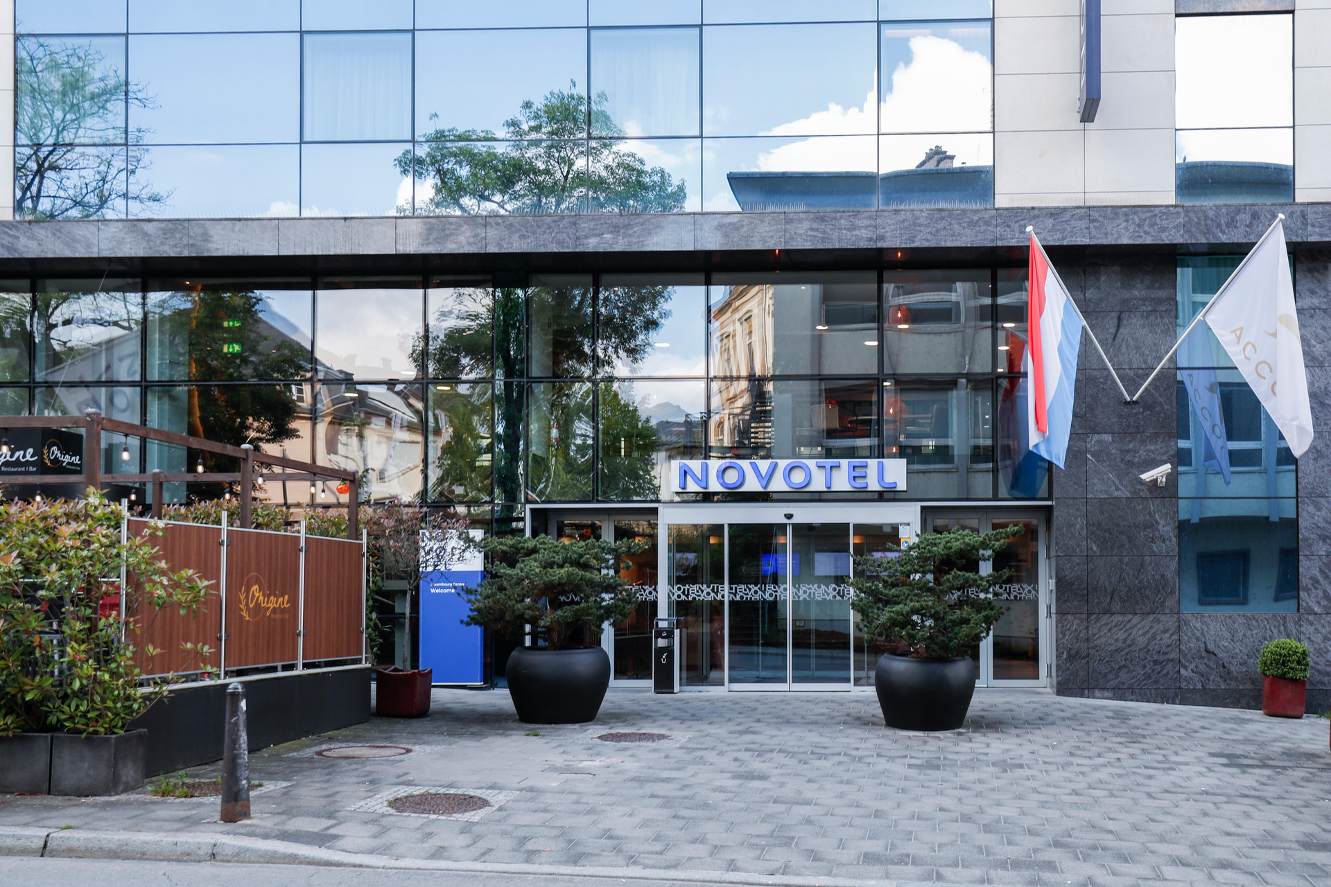 Vista Exterior Novotel Luxembourg Centre