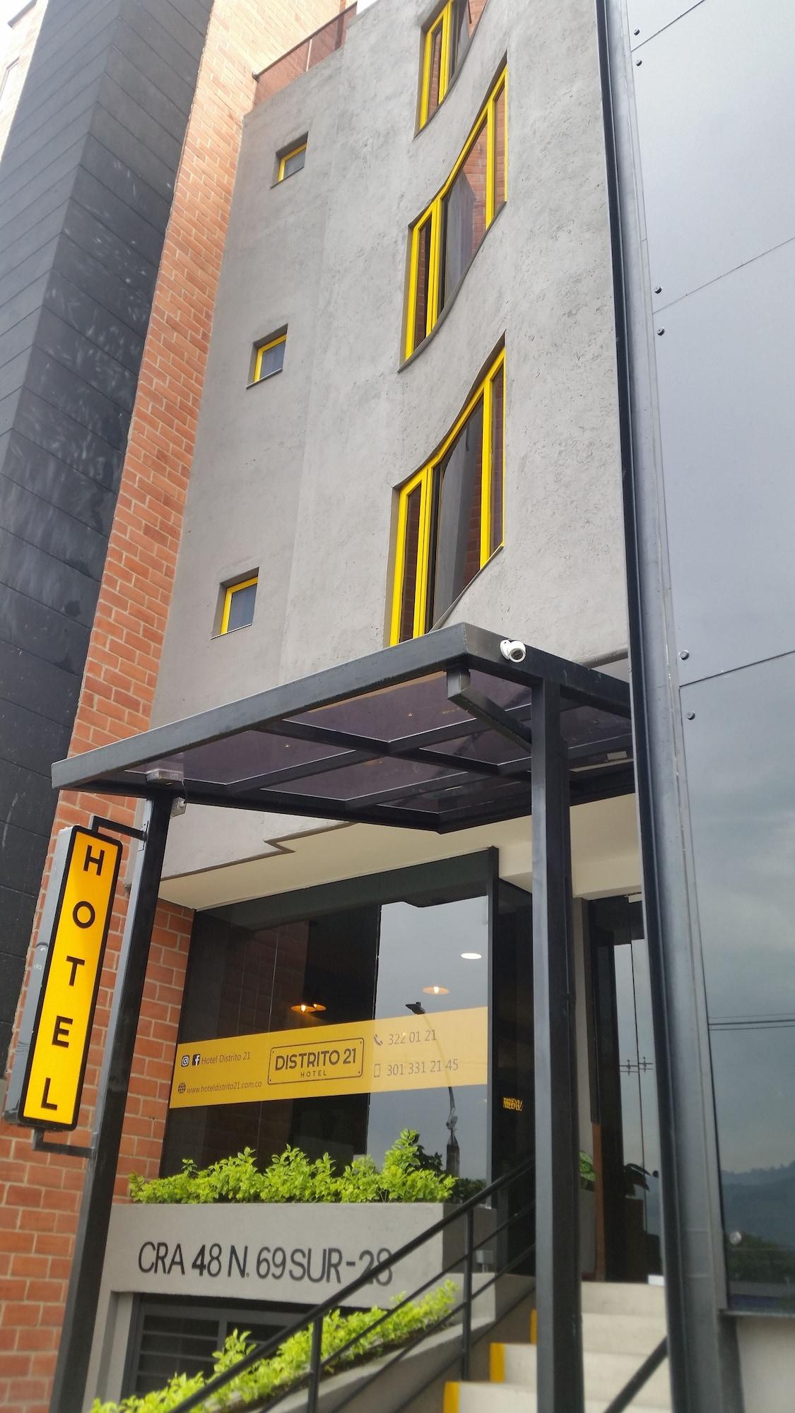 Vista Exterior Hotel Distrito 21