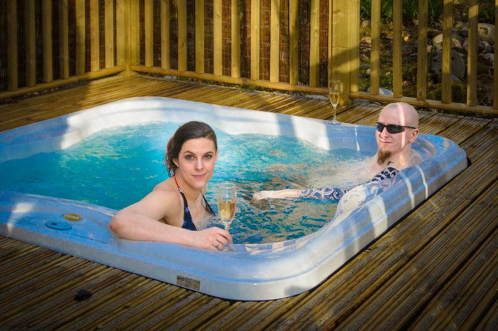 Spa RiverBeds Lodges with Hot Tubs