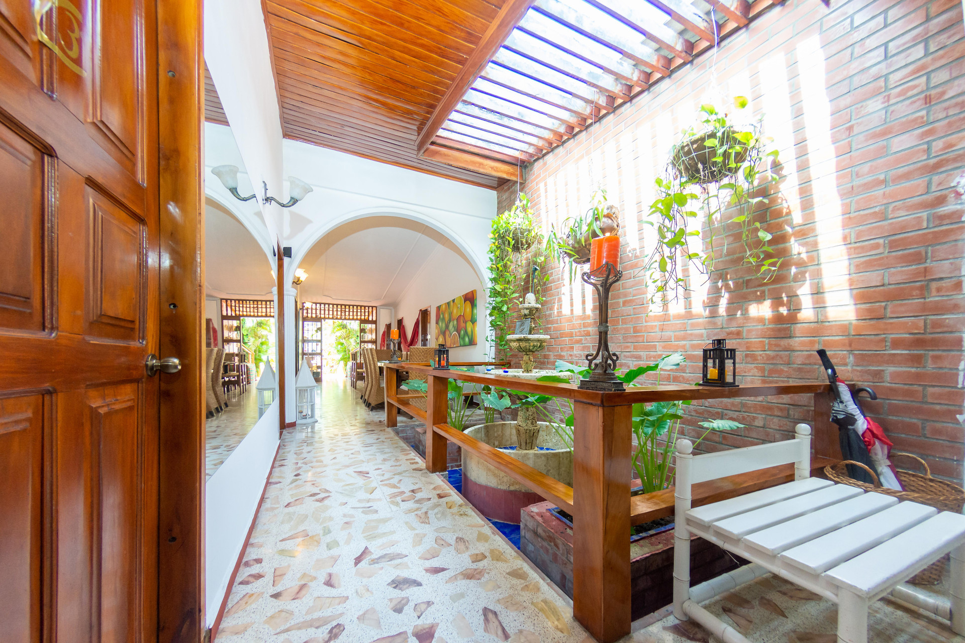Vista Lobby Hotel Ayenda Casa Cano 1805