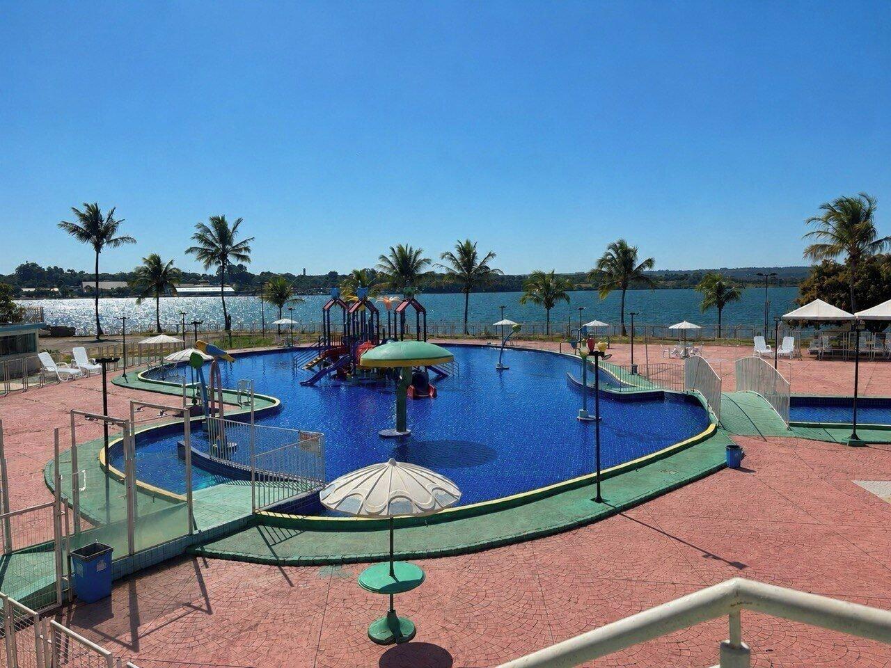Vista Piscina Mirante Paranoá Hotel