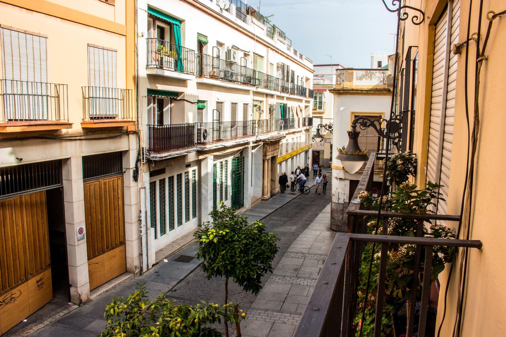 Vista Exterior Piso San Pablo Habitaciones