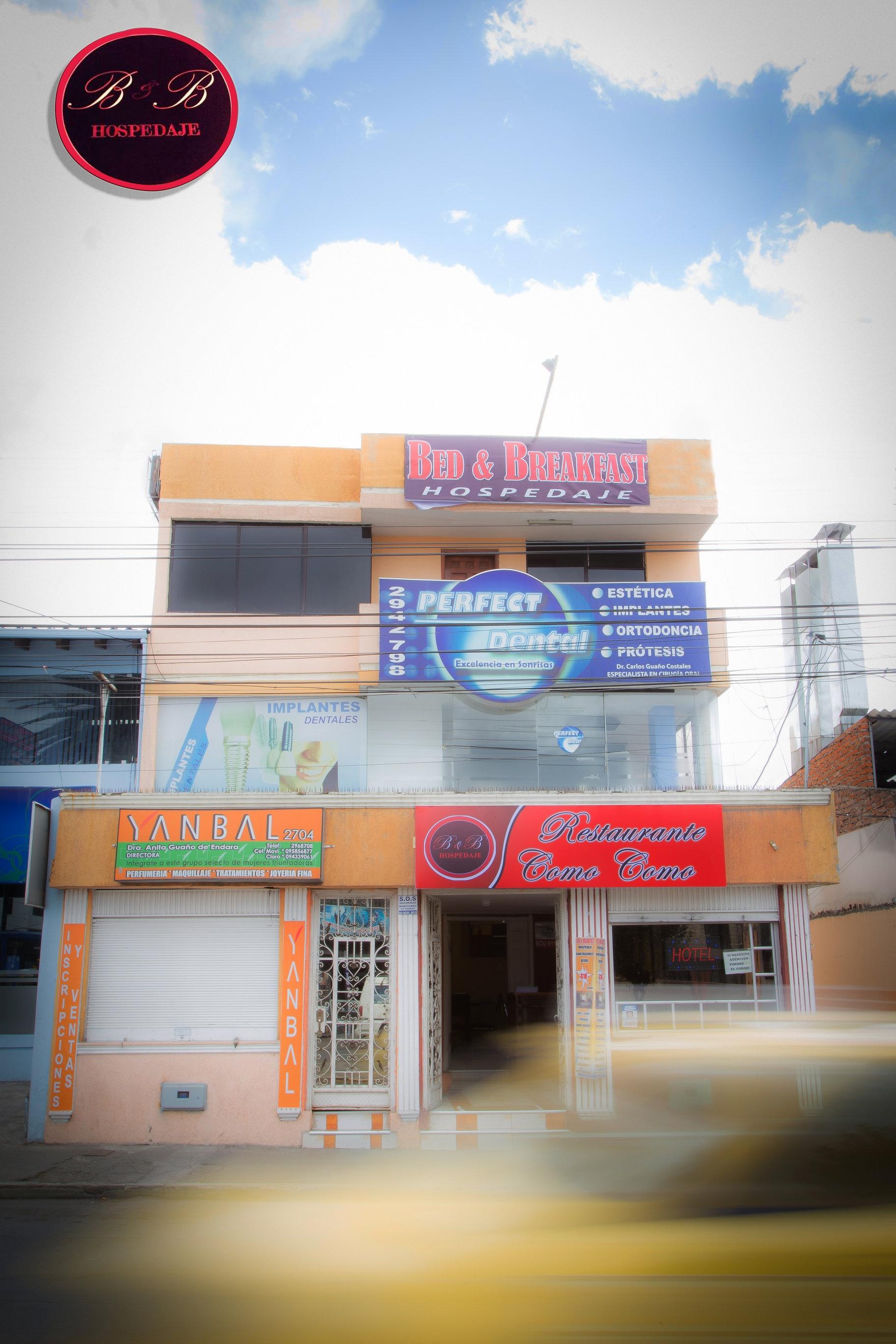 Vista Exterior Bed and Breakfast Riobamba