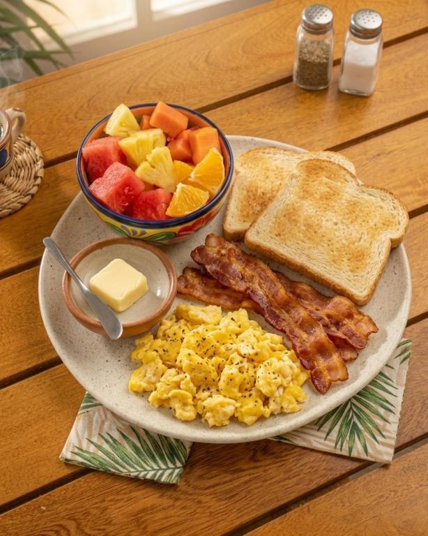 Área de desayuno Casa Barú
