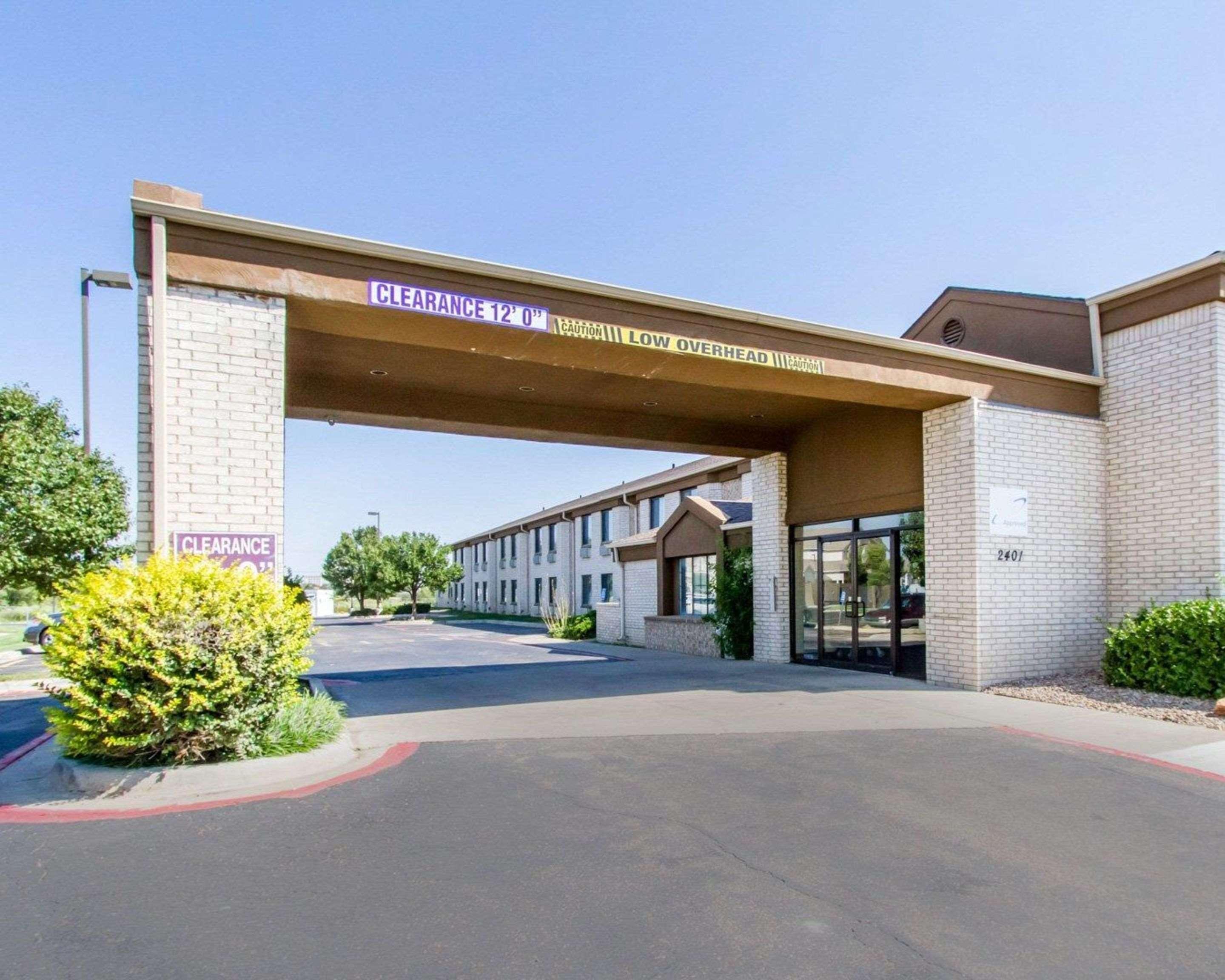Vista Exterior Econo Lodge Amarillo East