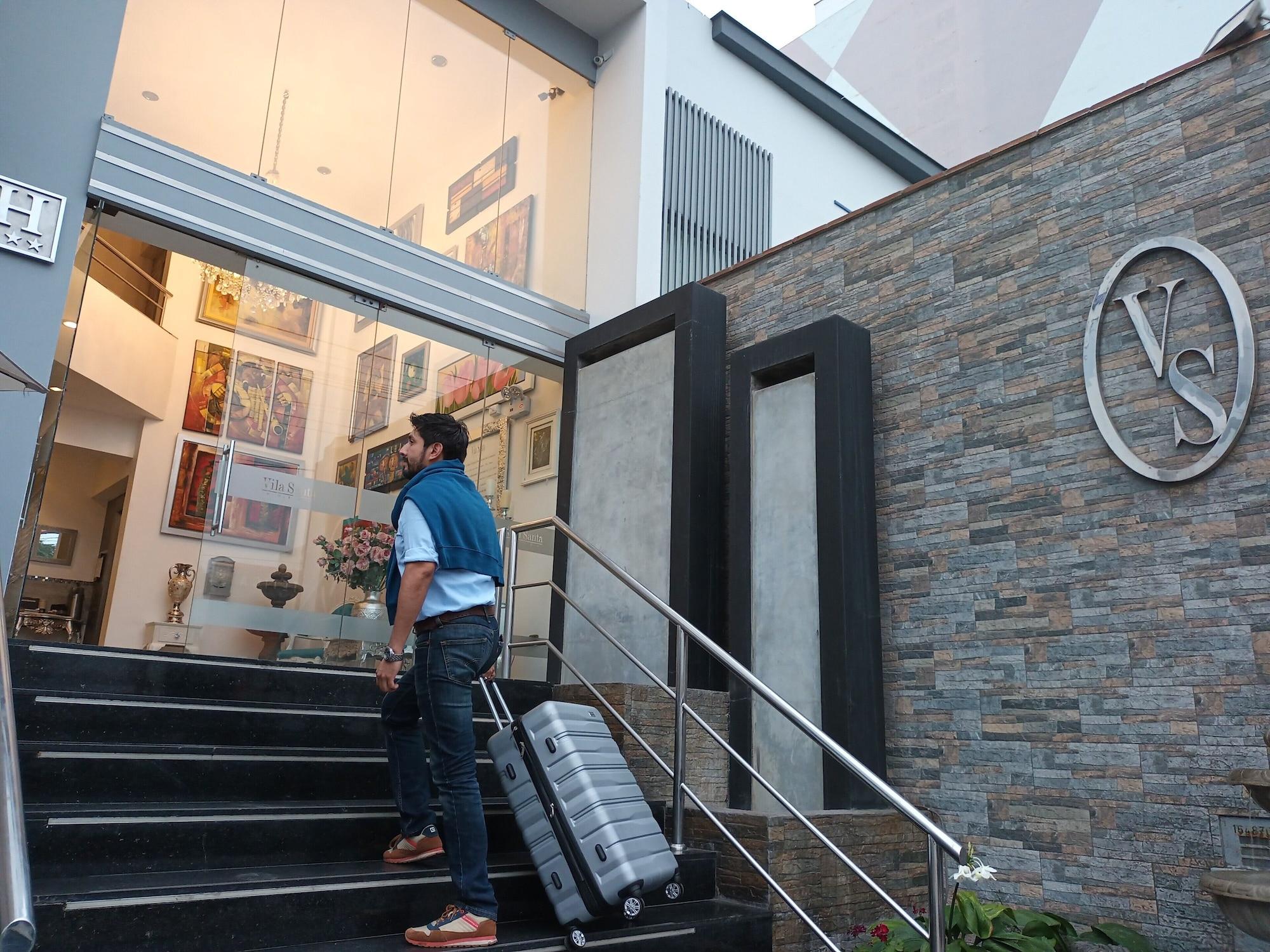 Vista Exterior Hotel Vila Santa