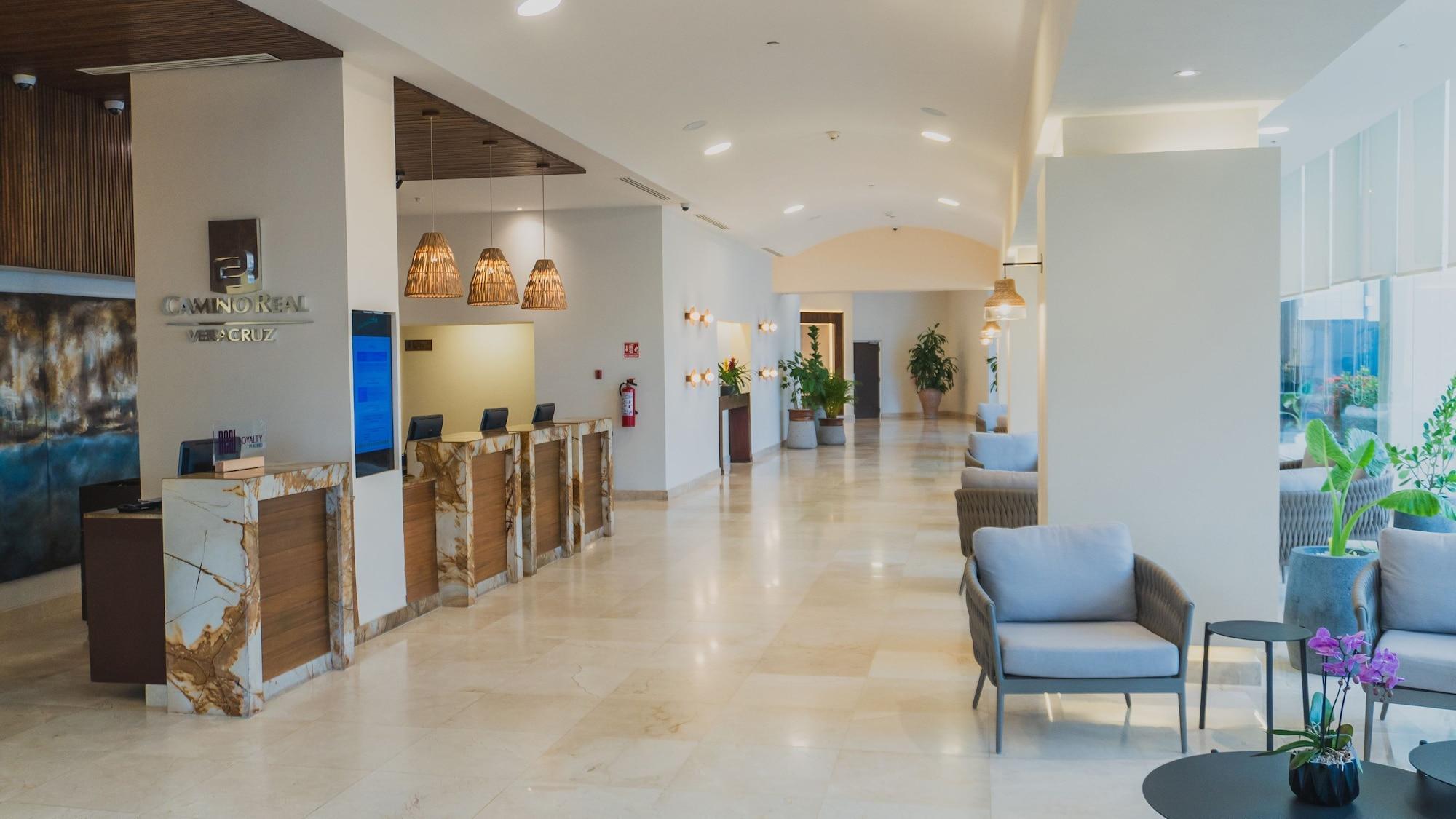 Vista Lobby Camino Real Veracruz