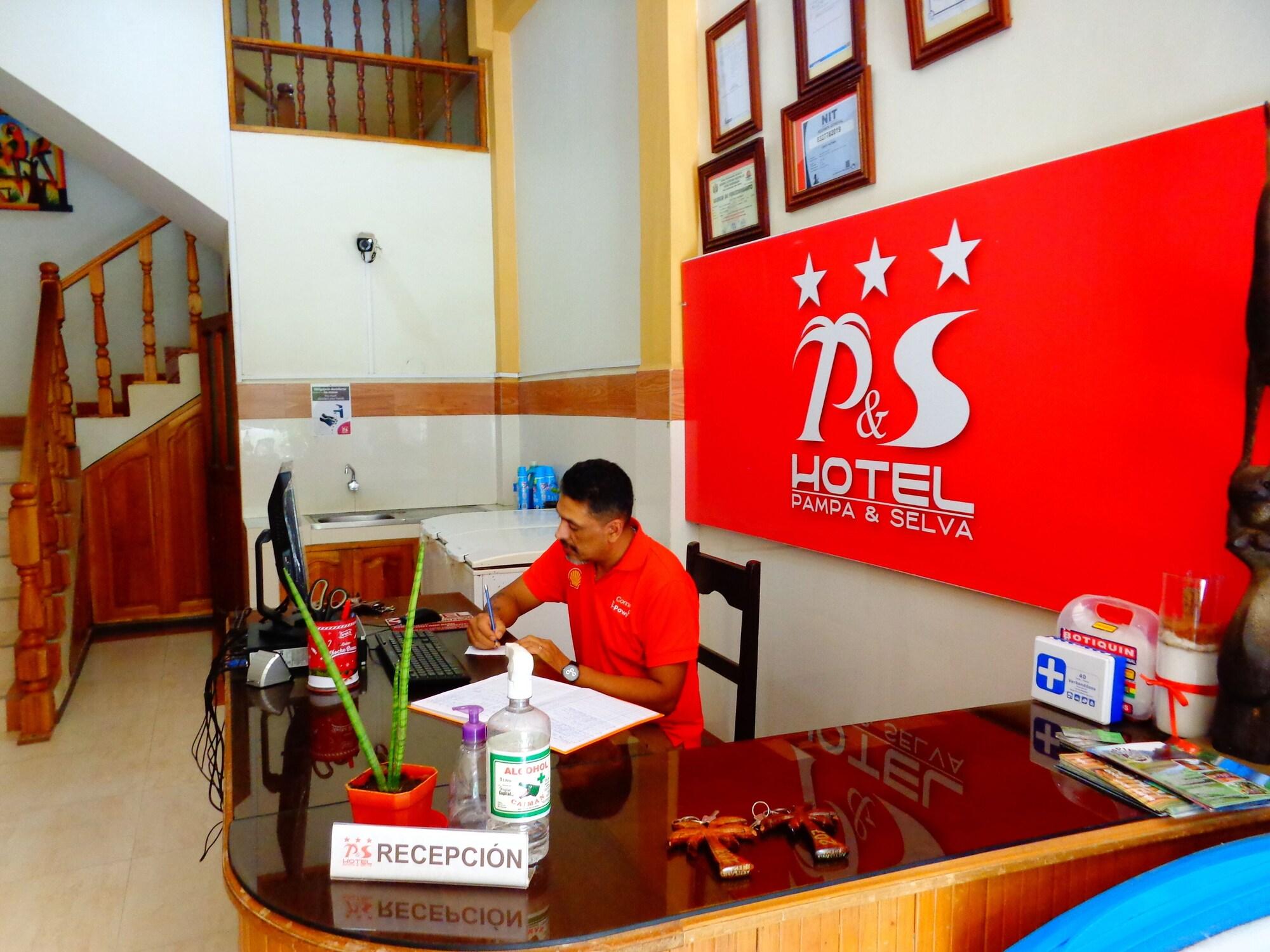 Vista Lobby Pampa & Selva Hotel