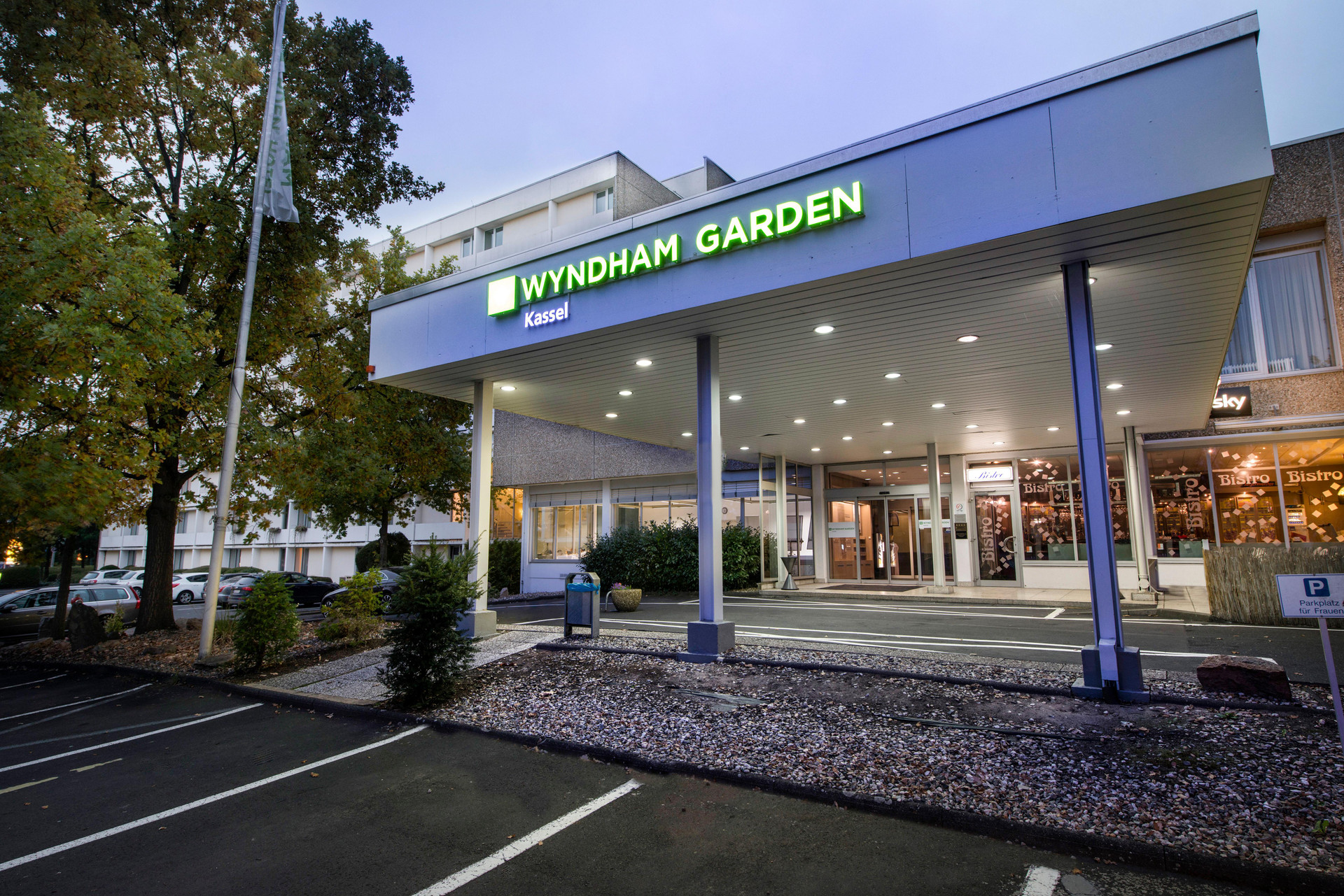 Vista Exterior Wyndham Garden Kassel