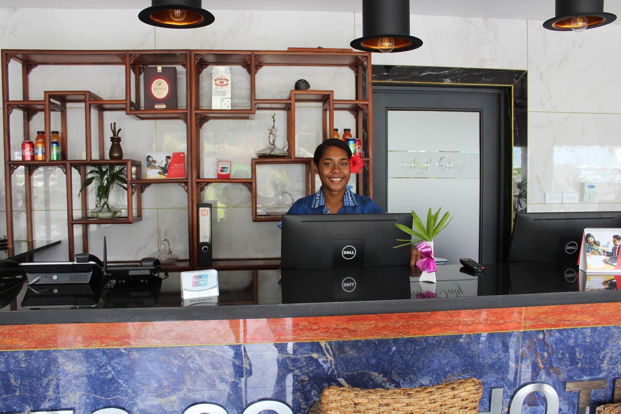 Vista Lobby James Cook Hotel