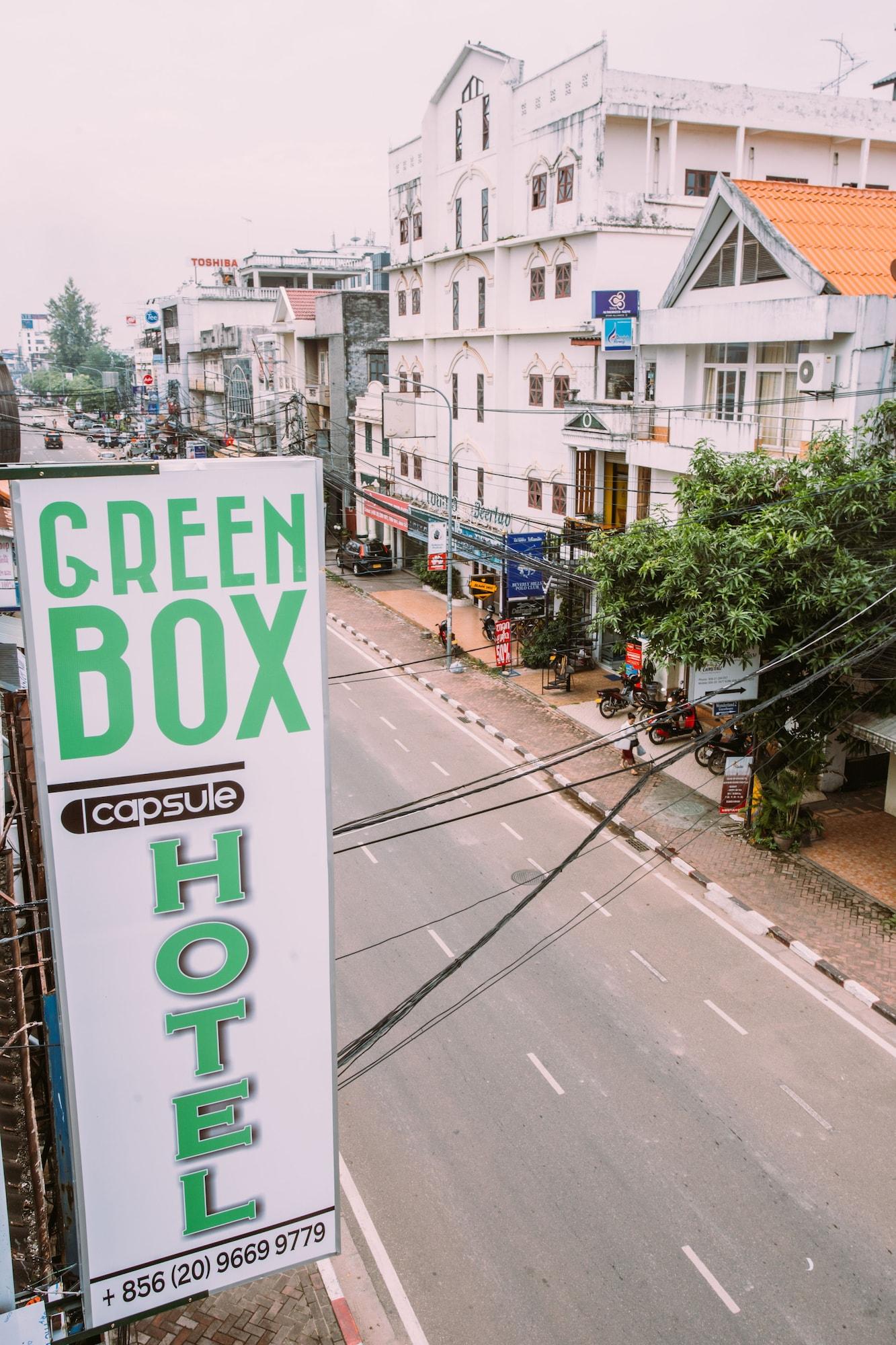Vista Exterior Green Box Hotel - Hostel