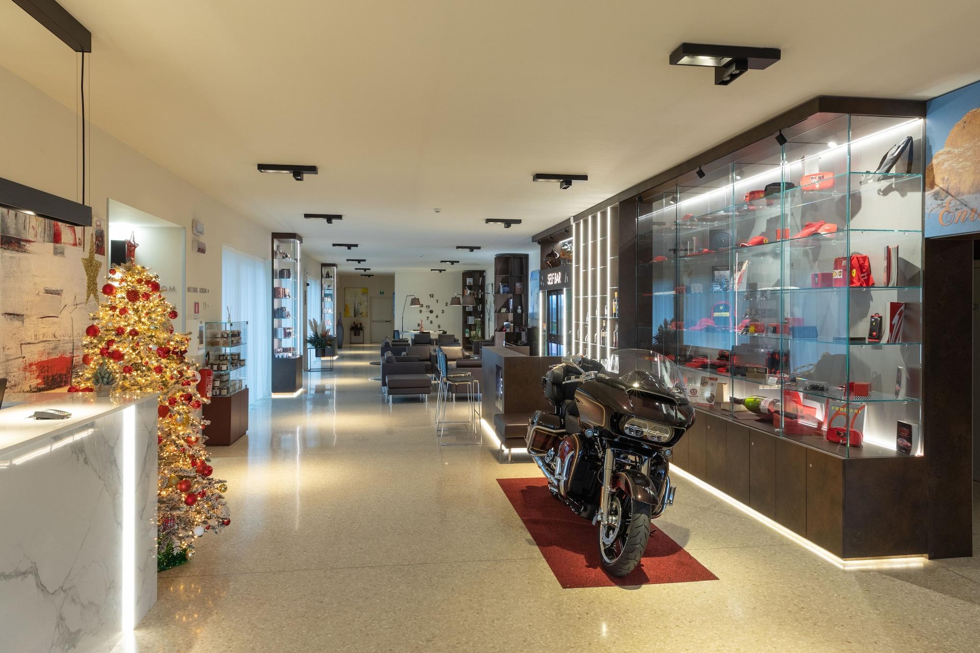 Vista Lobby Boiardo Hotel