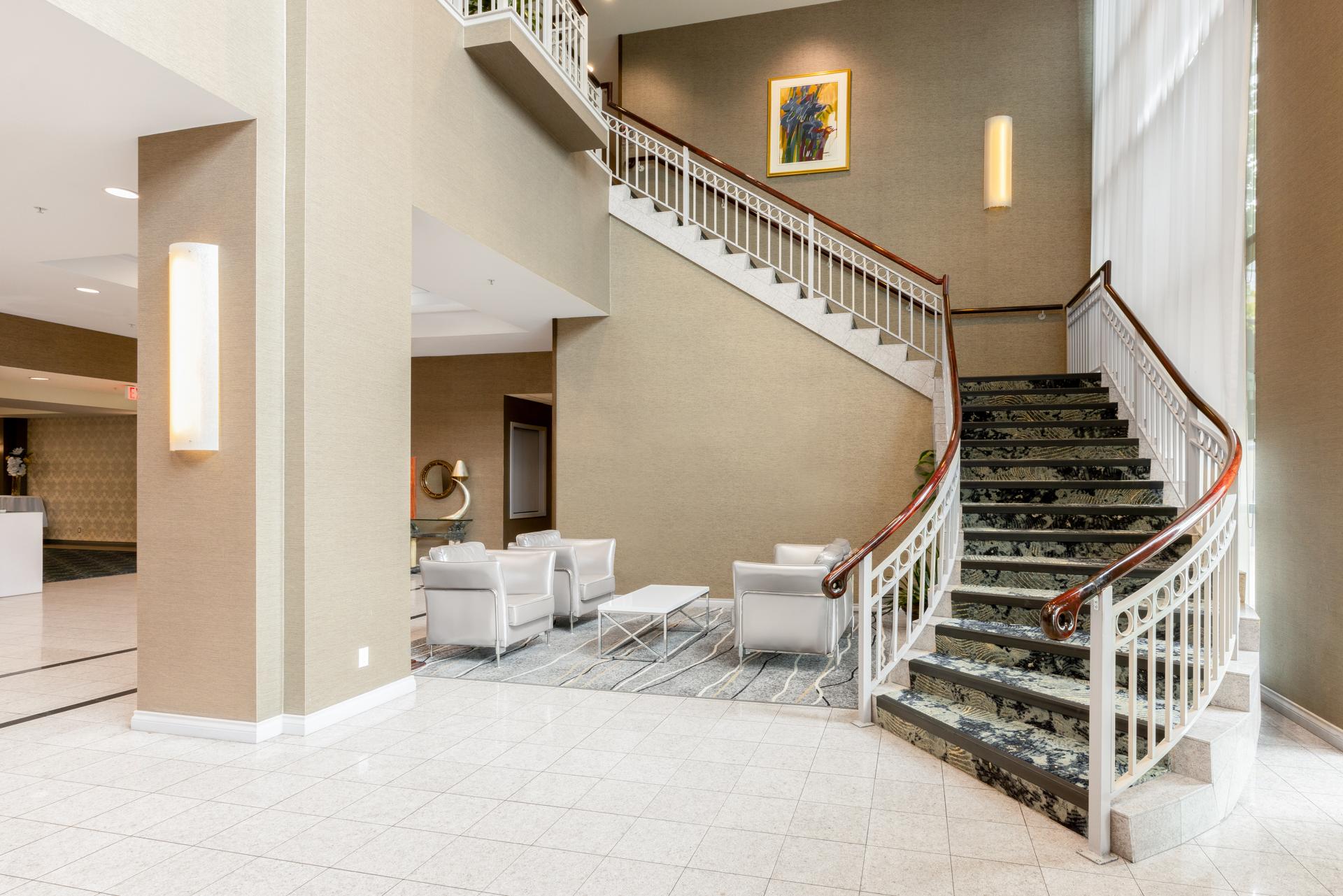 Vista Lobby Executive Plaza Hotel Conference Ctr Coquitlam BC