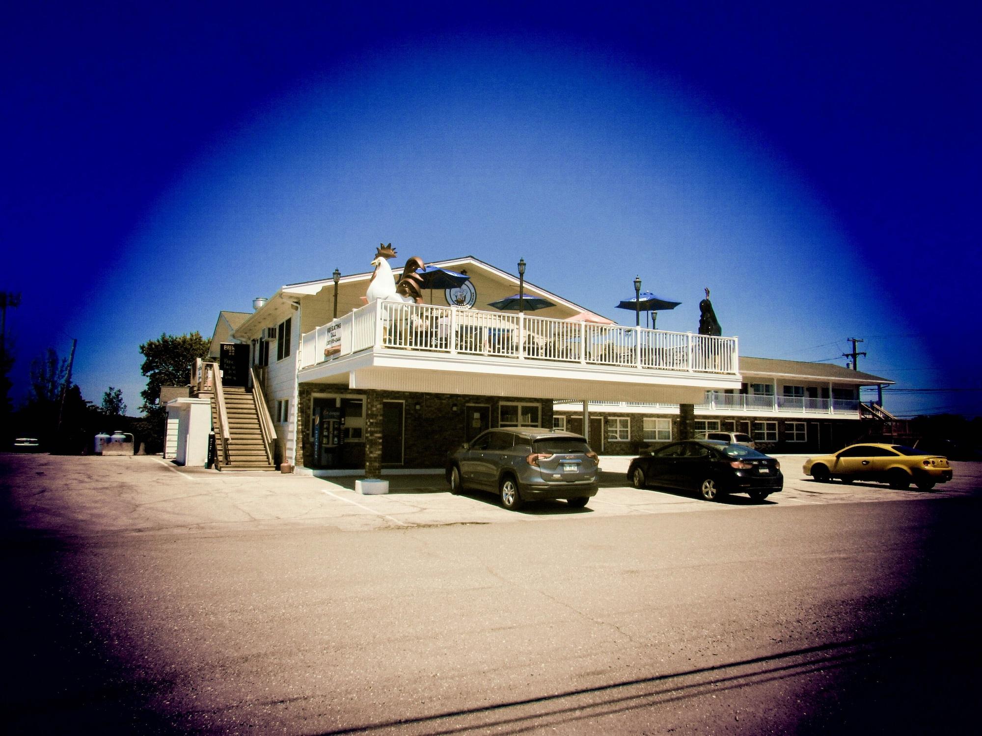 Vista Exterior Brewer Motor Inn