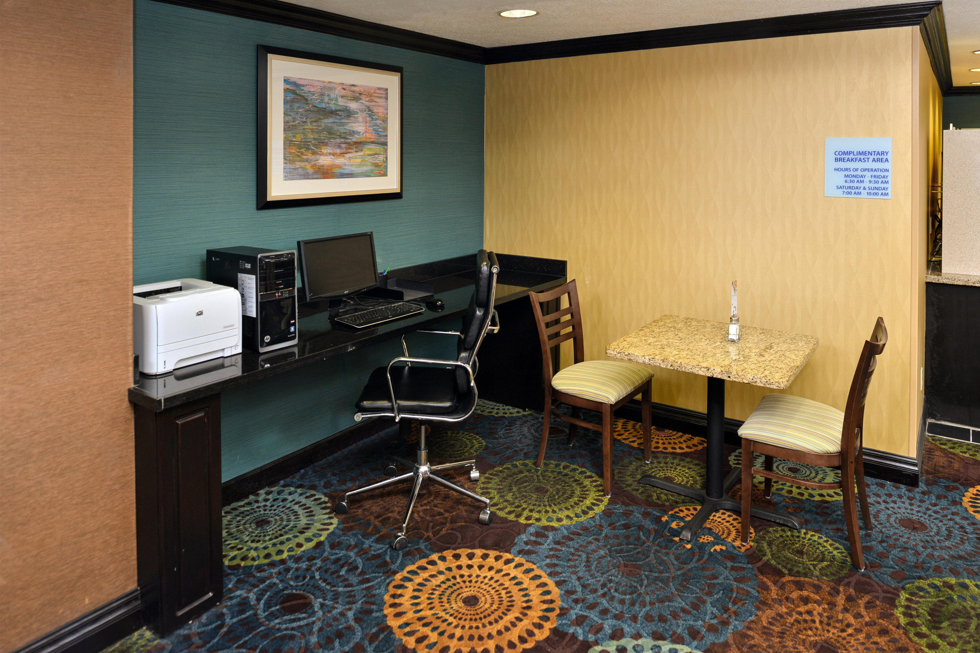 Vista Lobby Holiday Inn Express Hotel & Suites Charlotte by IHG