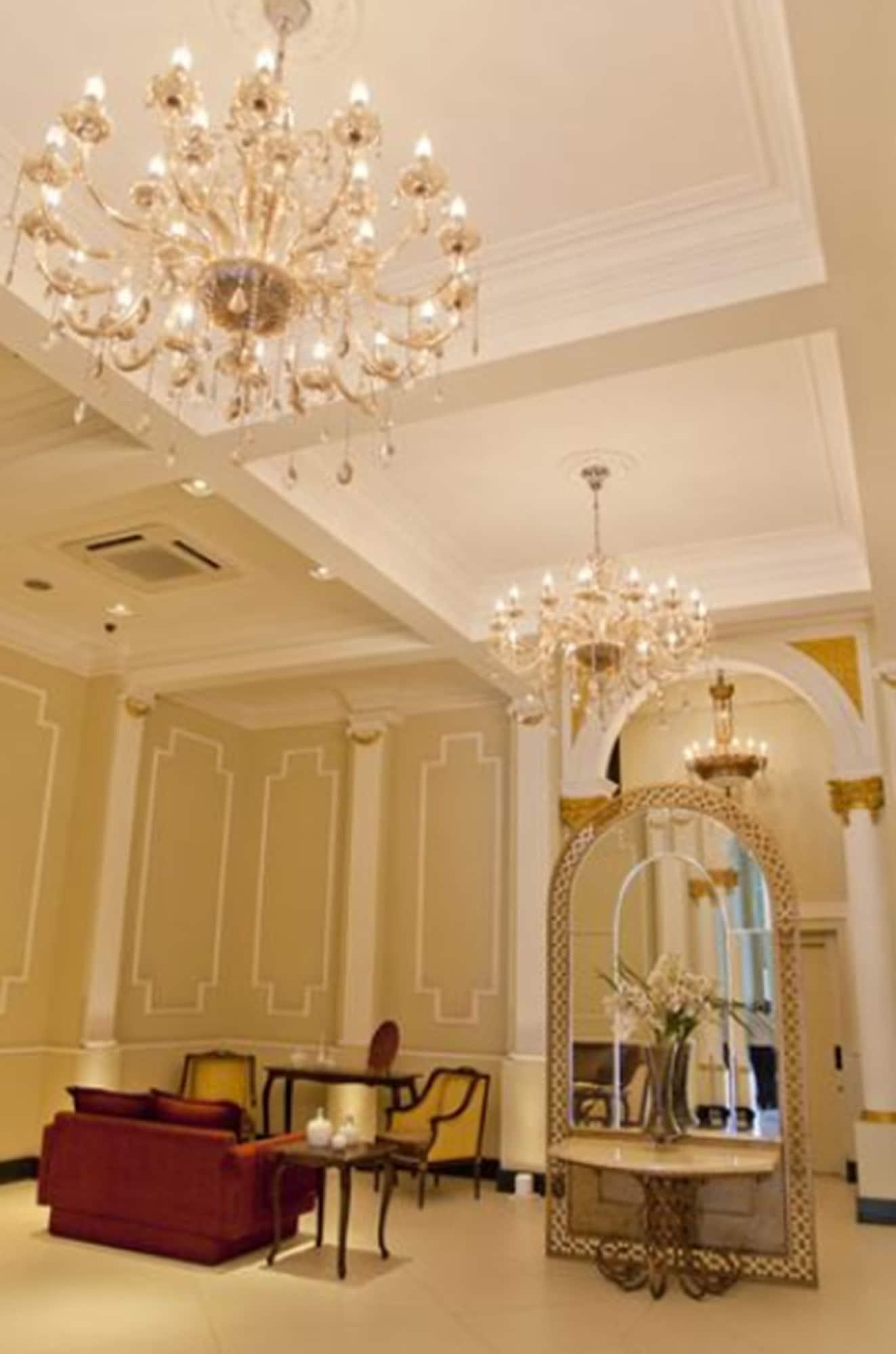 Vista Lobby Grande Hotel Petrópolis