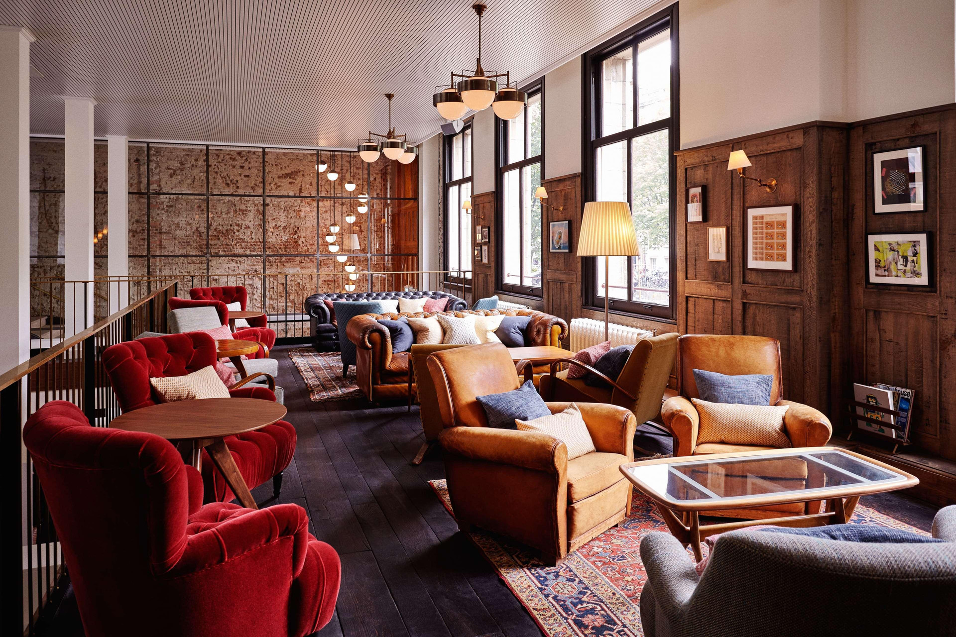 Vista Lobby The Hoxton, Amsterdam