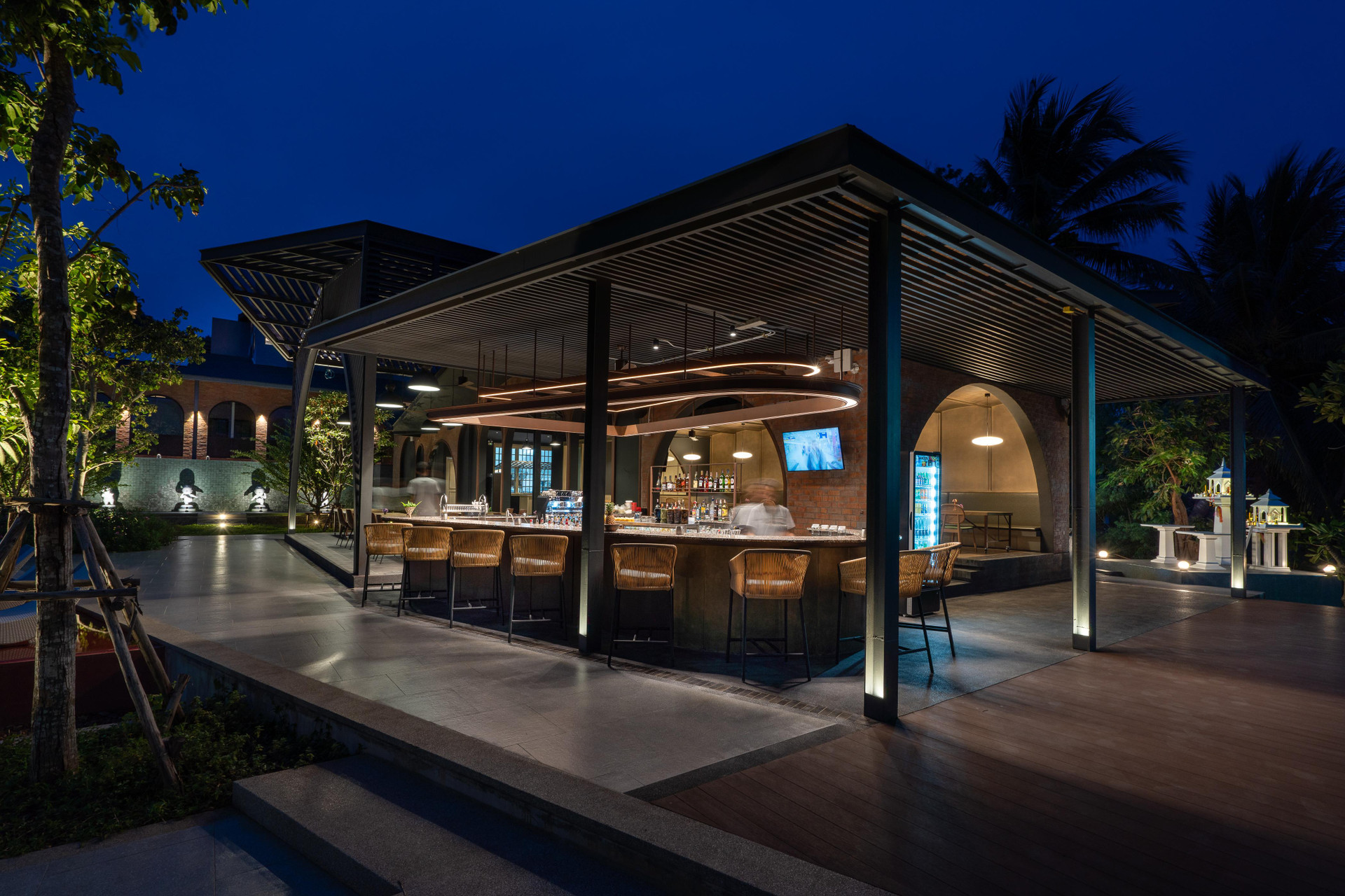 Bar/Salón Thai Fight Hotel