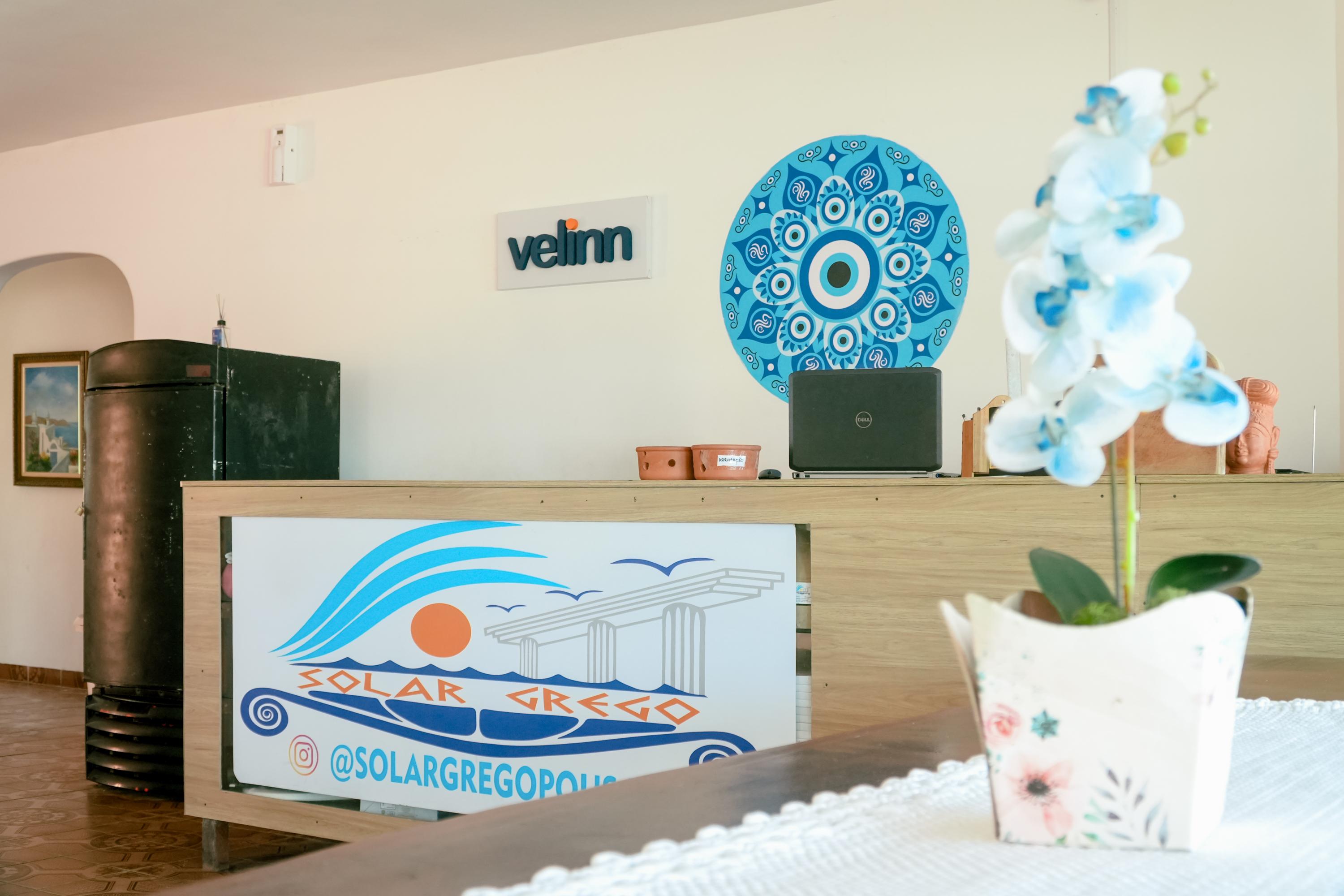 Vista Lobby VELINN Pousada Solar Grego
