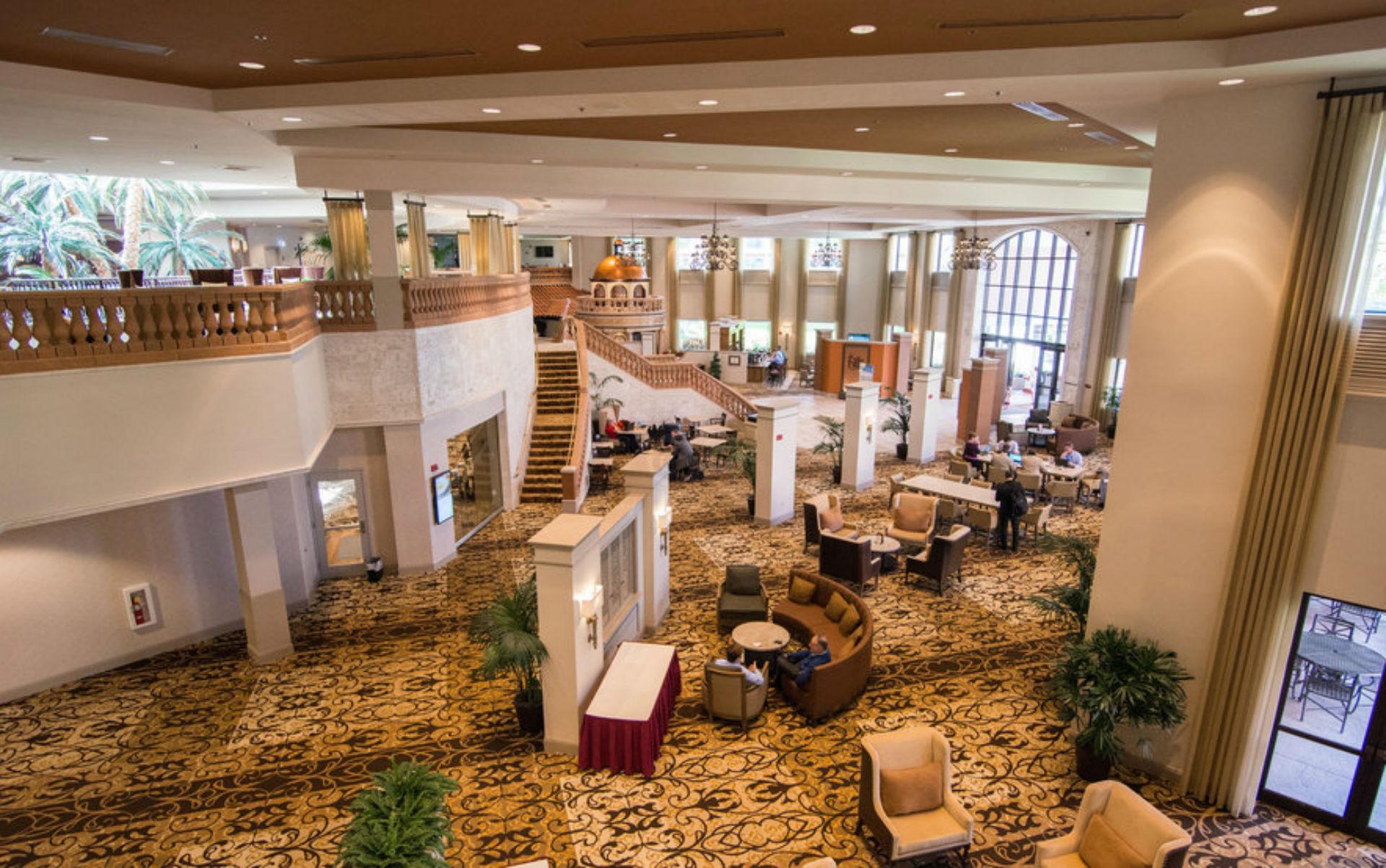 Vista Lobby Caribe Royale Orlando