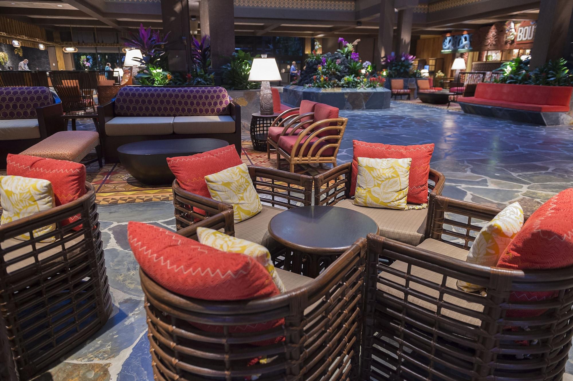 Vista Lobby Disney's Polynesian Village Resort