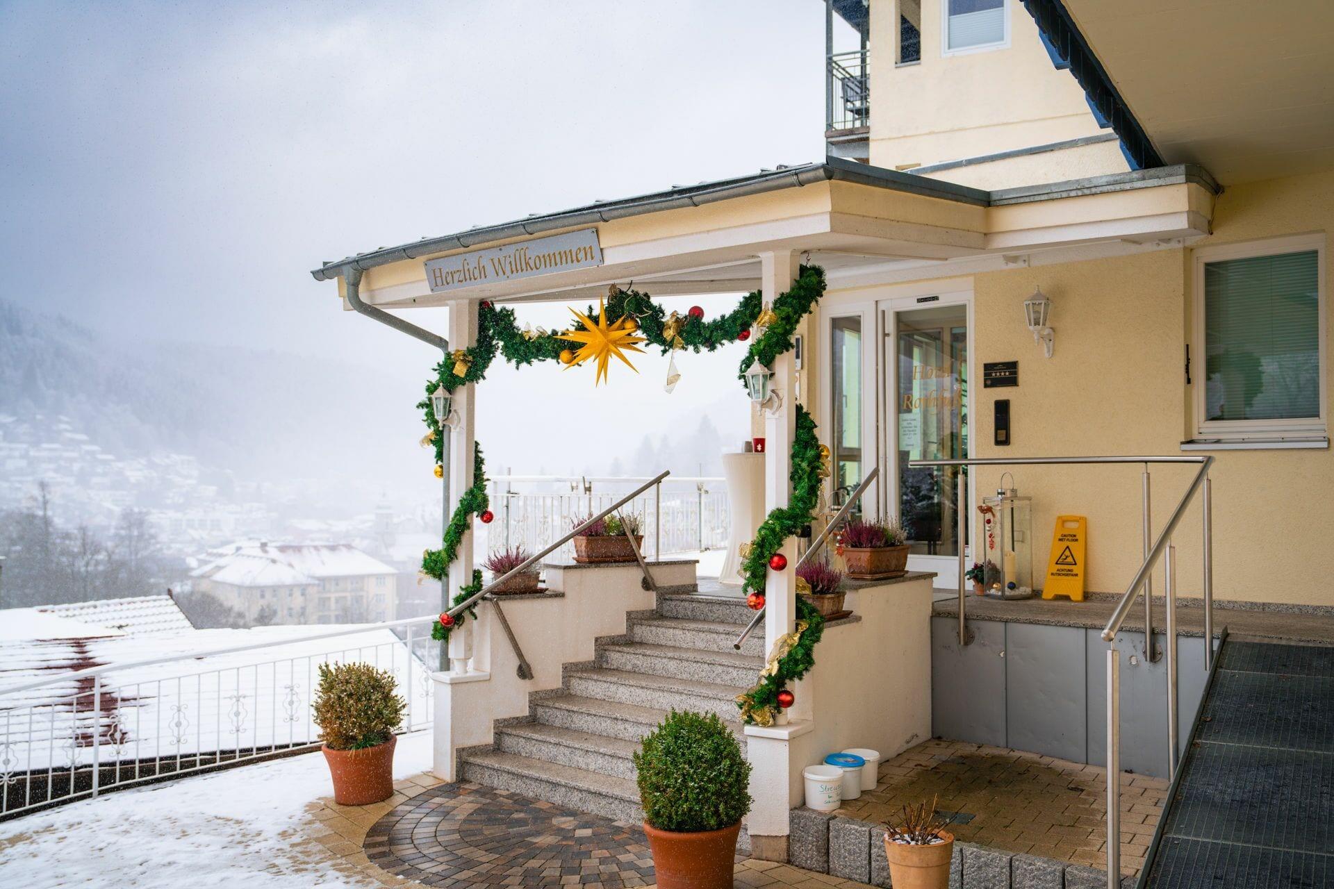 Vista Exterior Wellnesshotel Rothfuss mit Spa und 2 Schwimmbädern