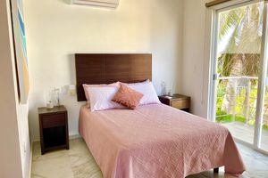 Renta temporal - Beautiful apartment with balcony, pool, Roof Top in Punta Sur at Casa Ama 2