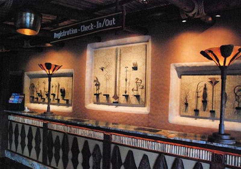 Vista Lobby Disney's Animal Kingdom Villas Kidani Village