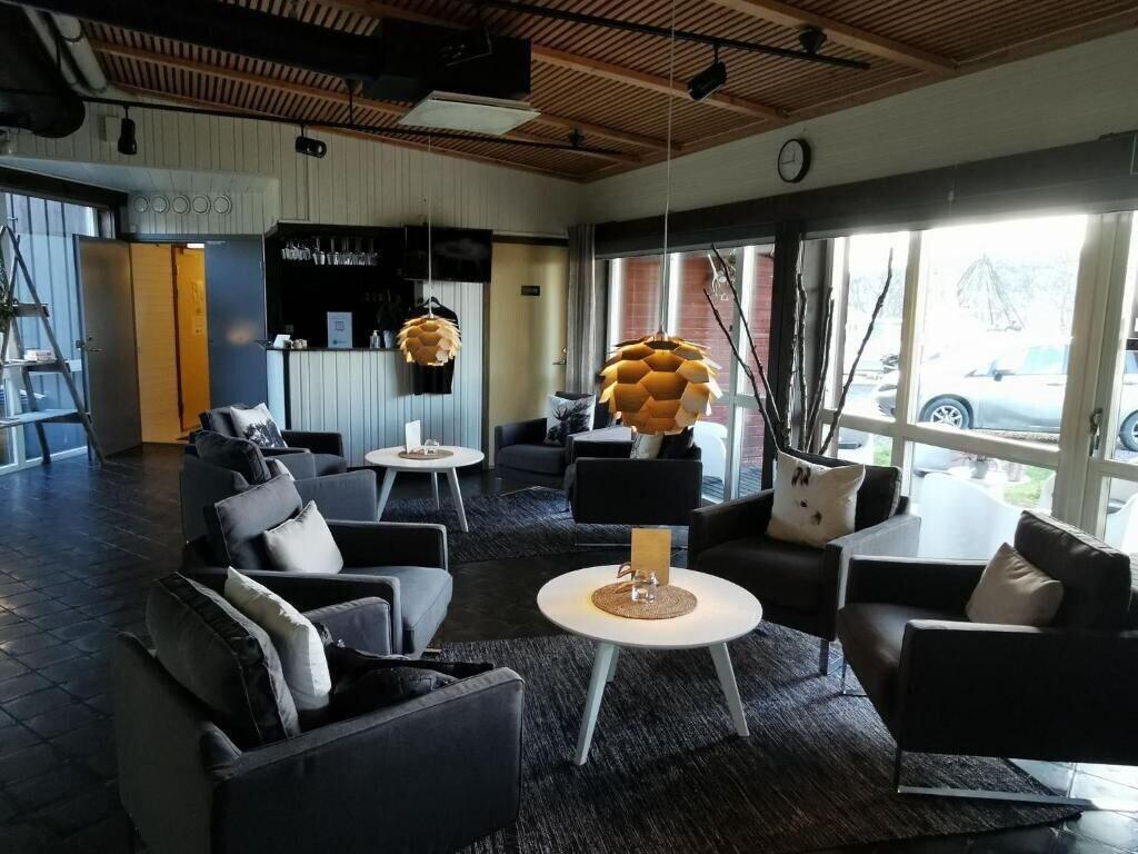 Vista Lobby Máttaráhkká Northern Lights Lodge