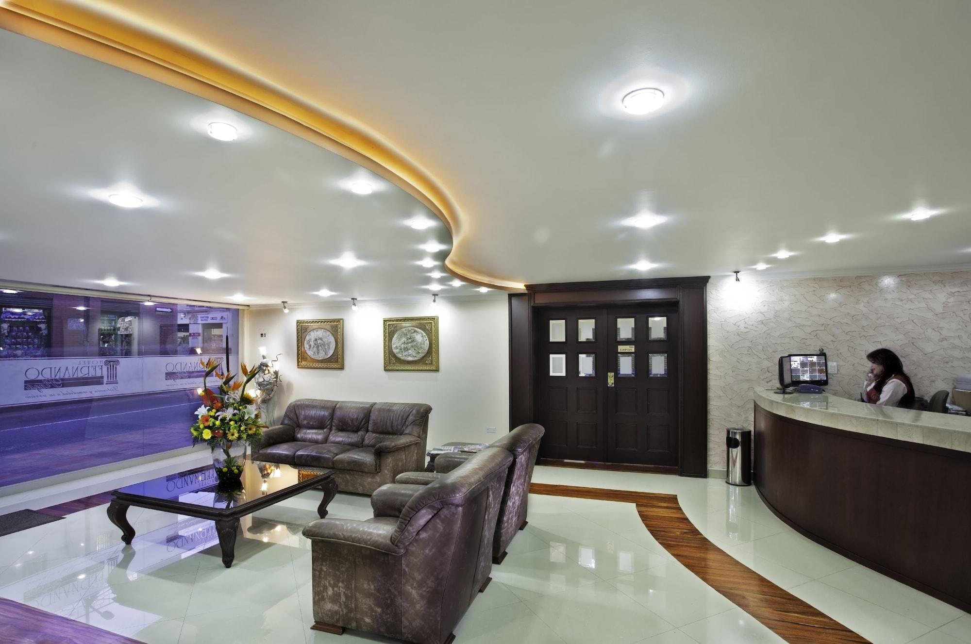 Vista Lobby Hotel Fernando Plaza