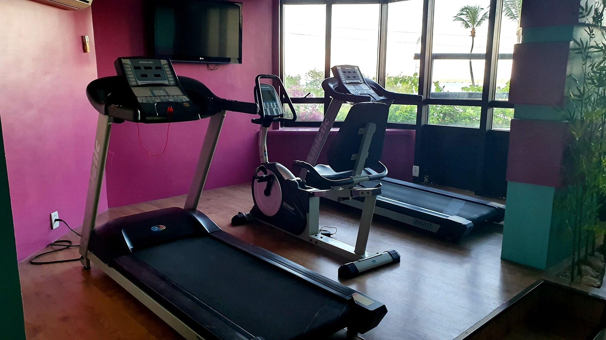 Gimnasio Apartamento Luxo em Hotel - Beira Mar Fortaleza