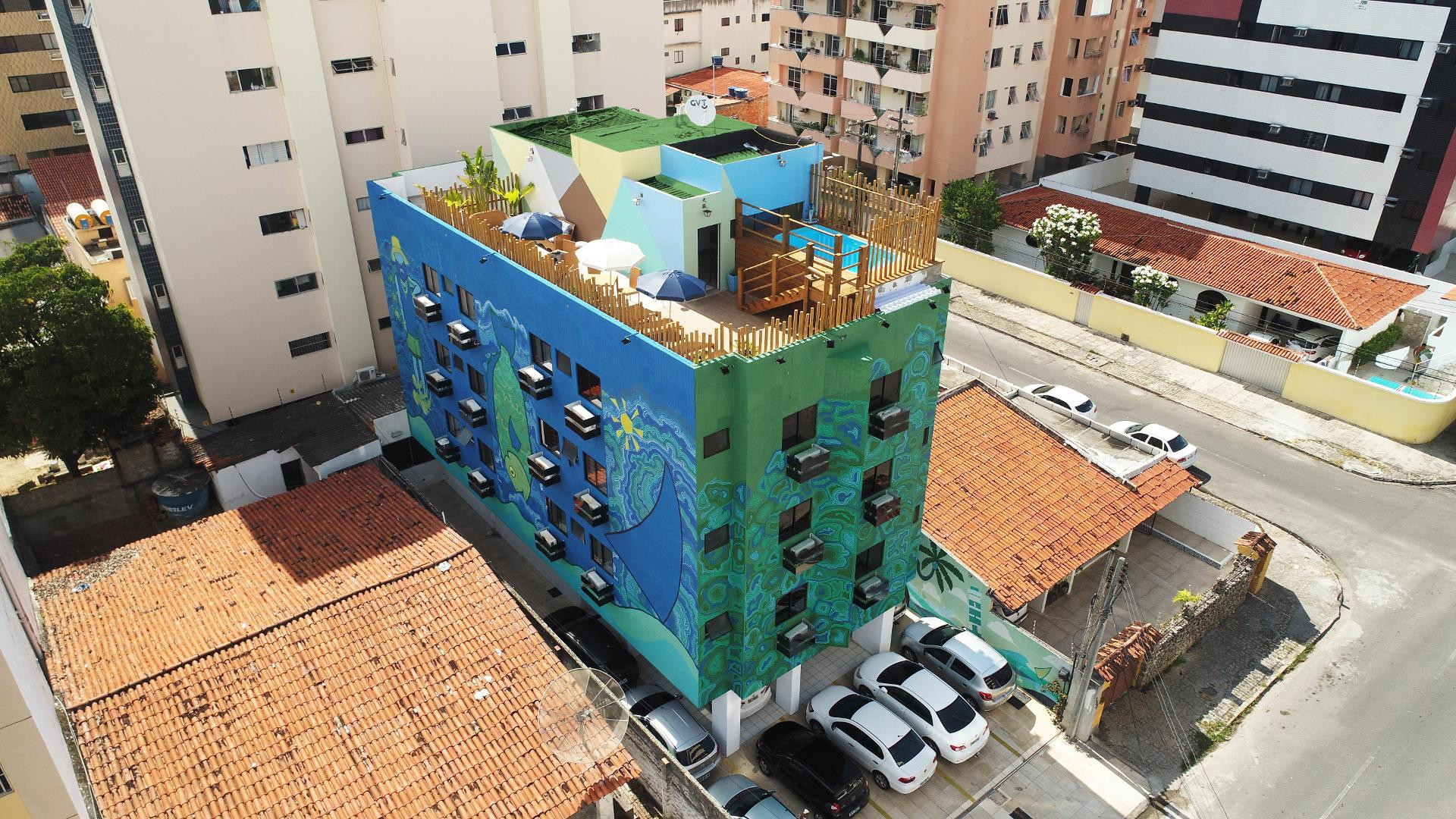 Vista Exterior Pousada Capital das Águas