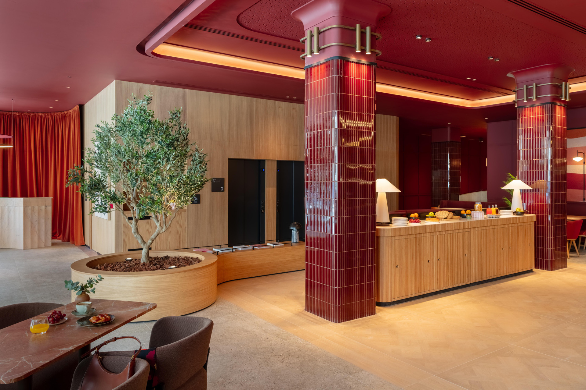 Vista Lobby Serenay Málaga Hotel