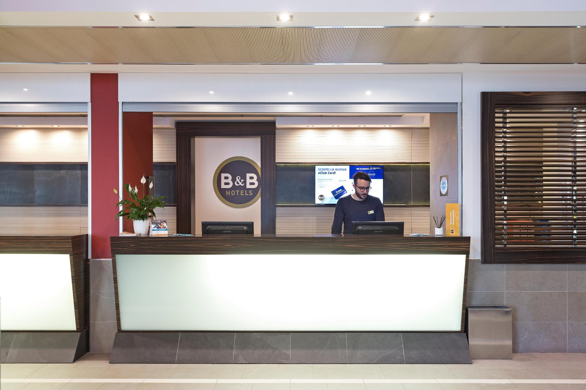 Vista Lobby B&B Hotel Trento