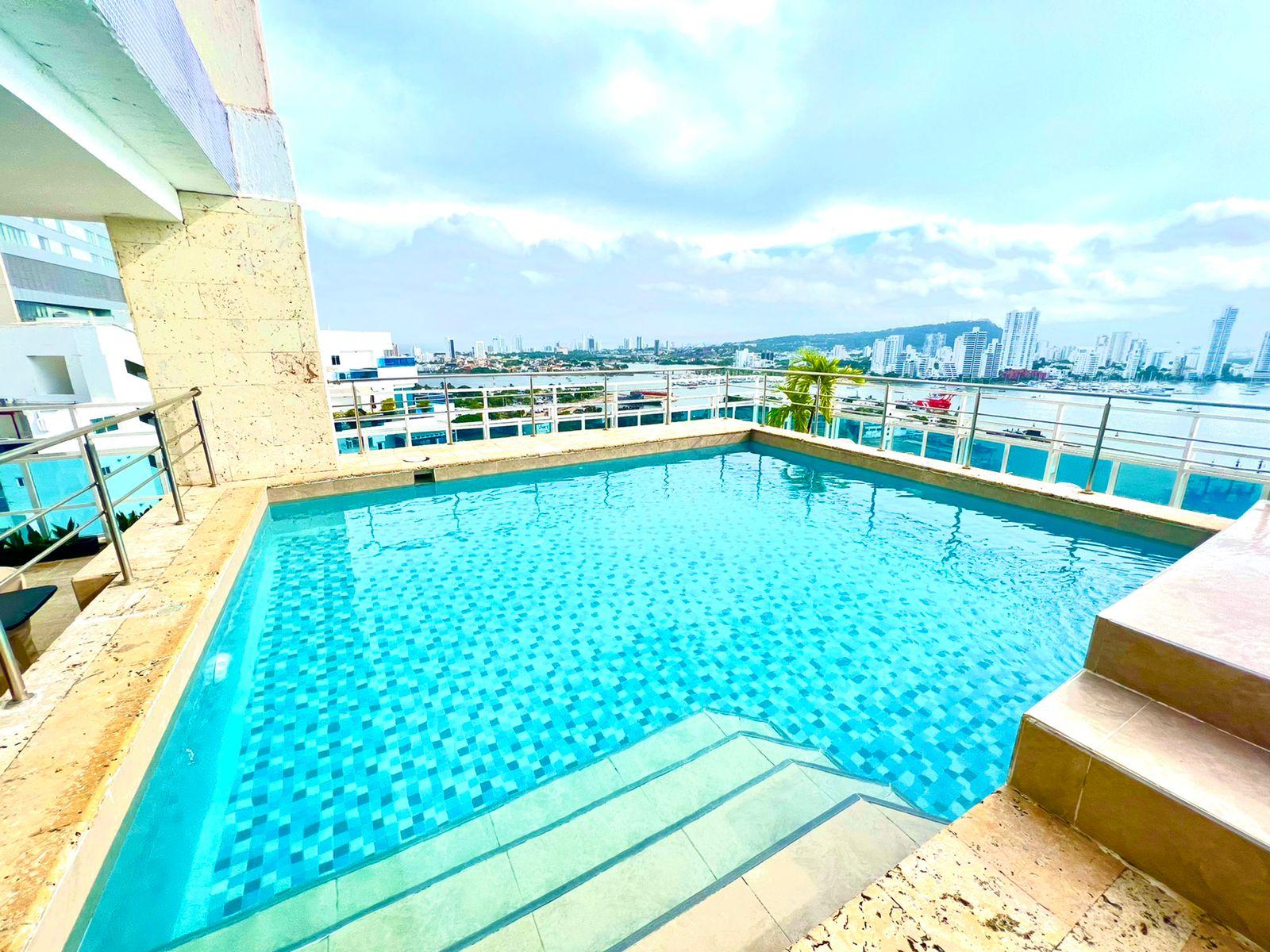Vista Piscina Hotel Cartagena Premium