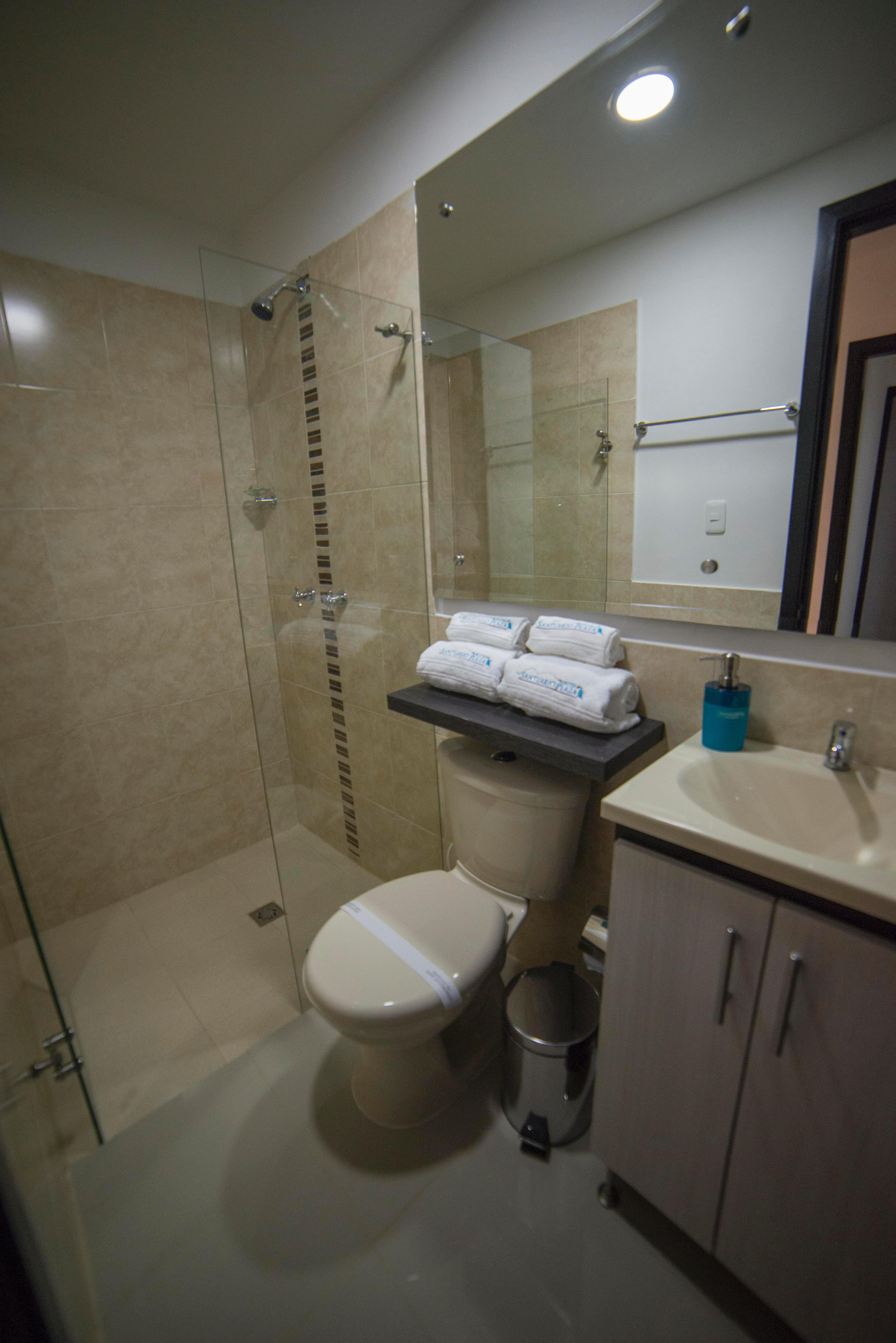 Baño Hotel Santuário Plaza
