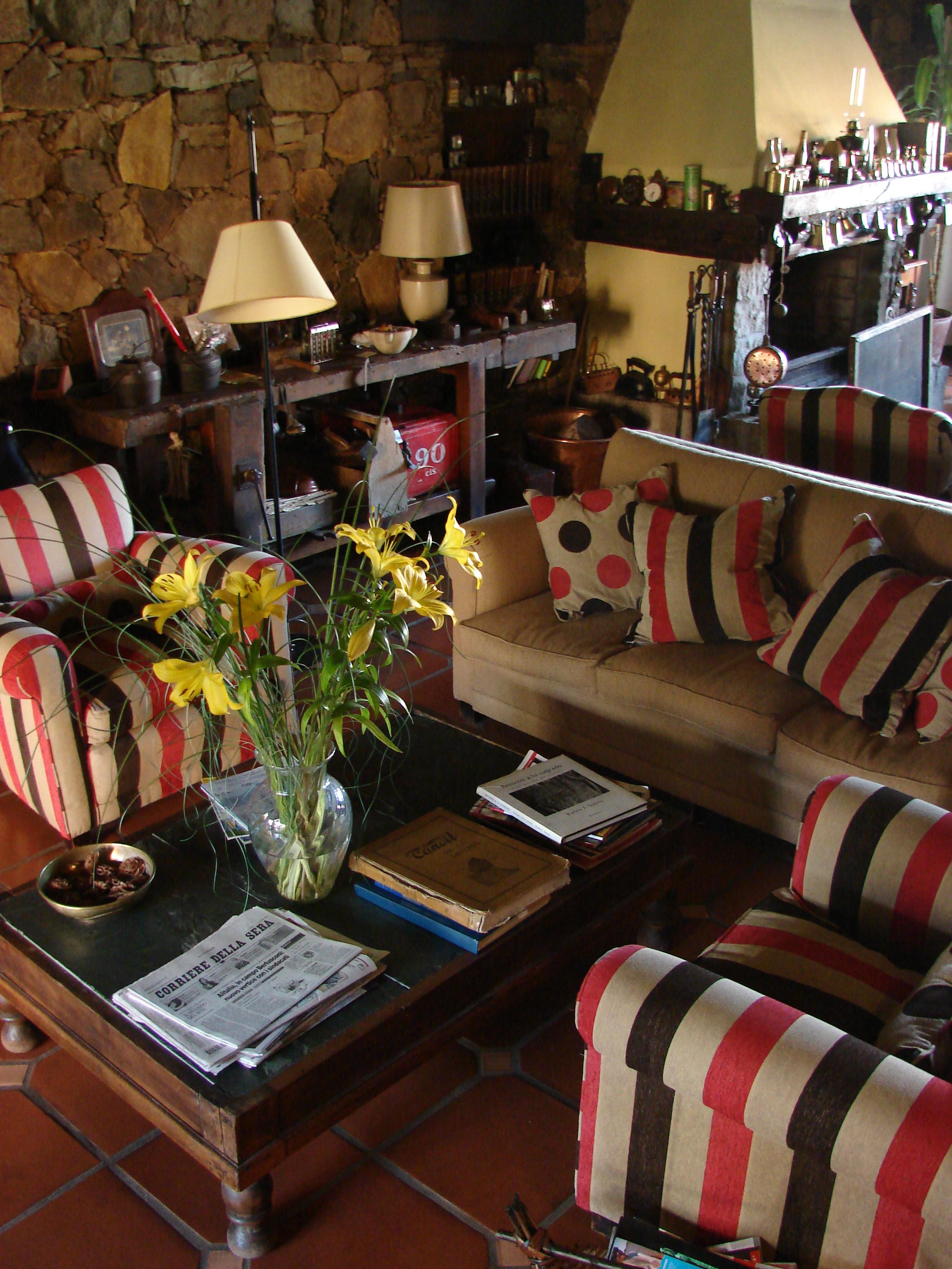 Vista Lobby Hostería Casagrande