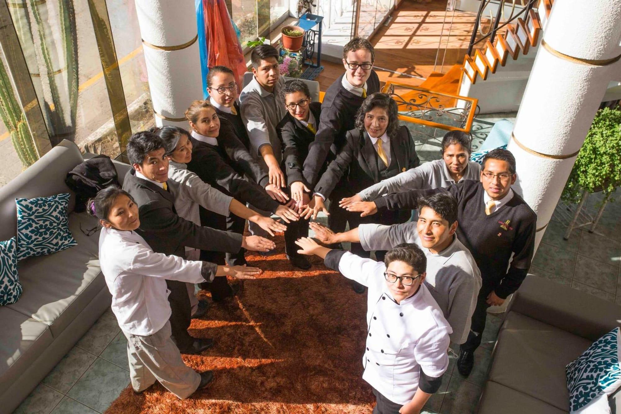 Vista Lobby Hotel Conde de Lemos