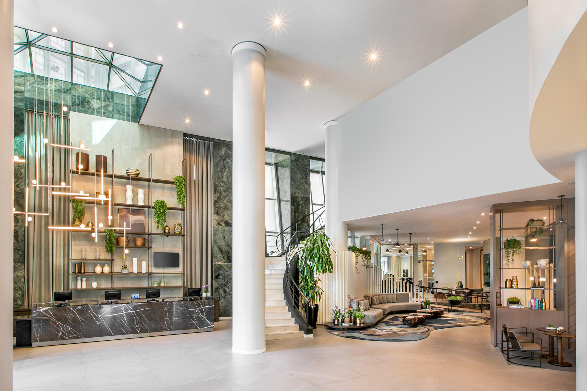 Vista Lobby Meliá Jardim Europa