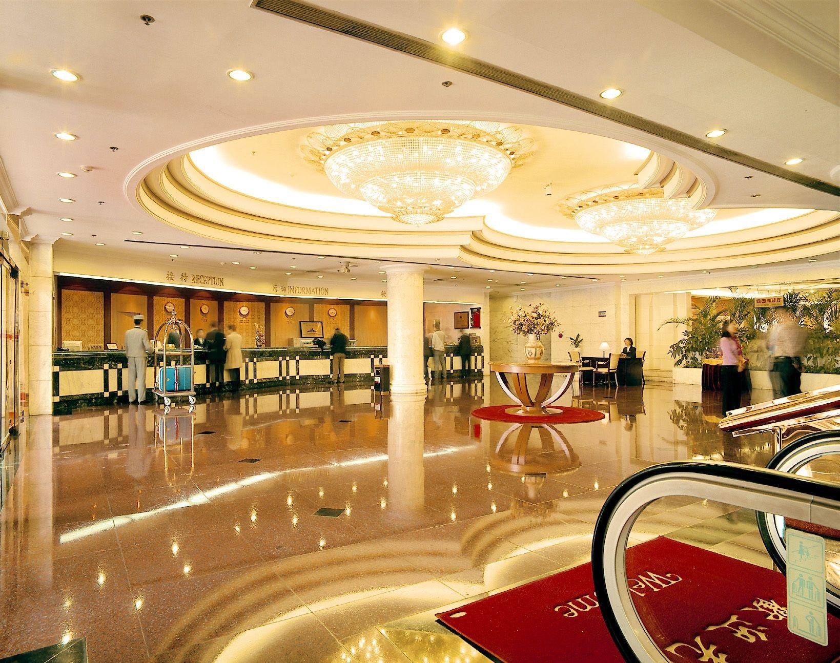 Vista Lobby ZhongYin Jasper Hotel Baoding